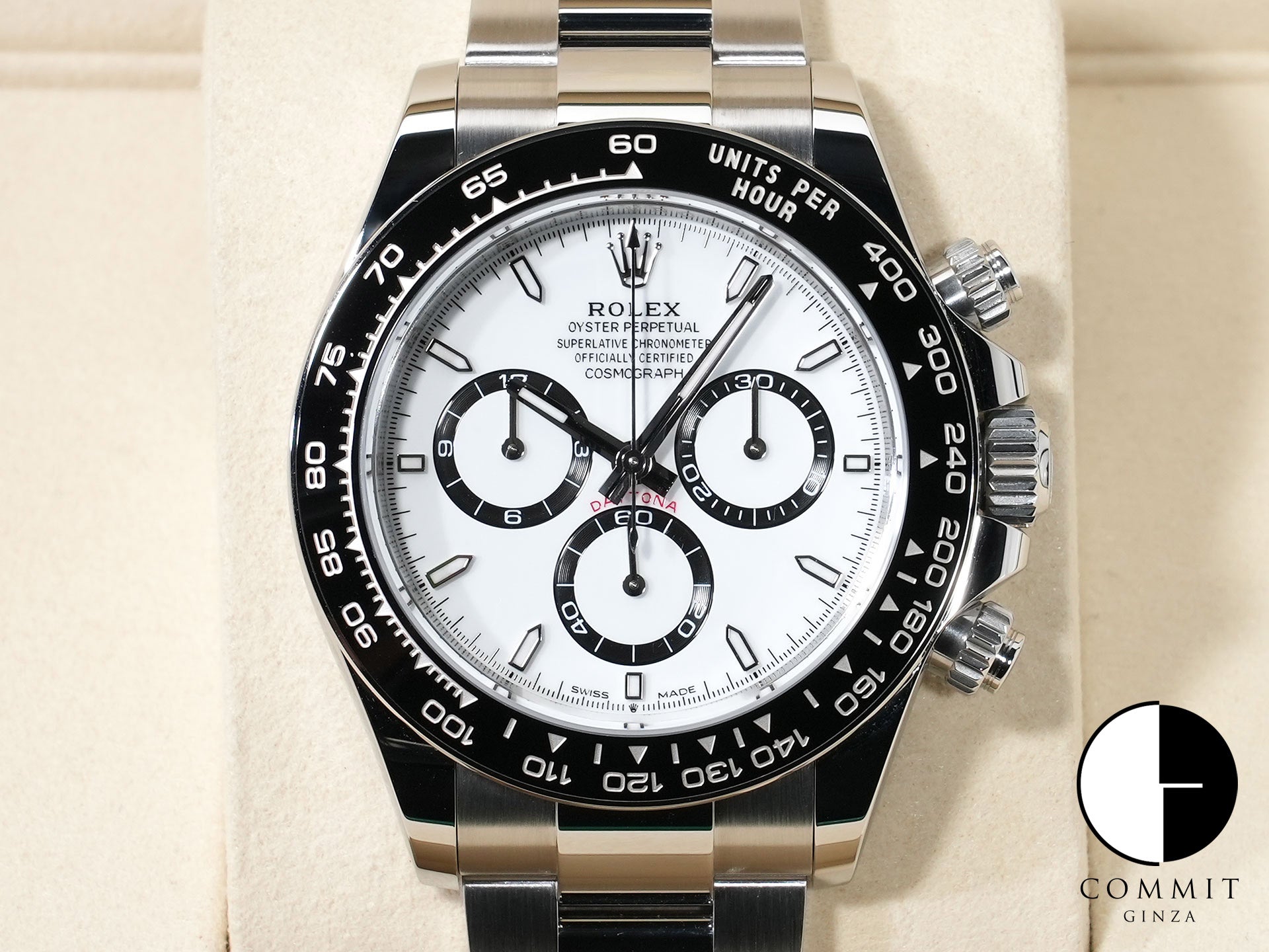 ロレックス デイトナ Ref.126500LN ステンレススチール ホワイト文字盤 美品 ec2kjctf