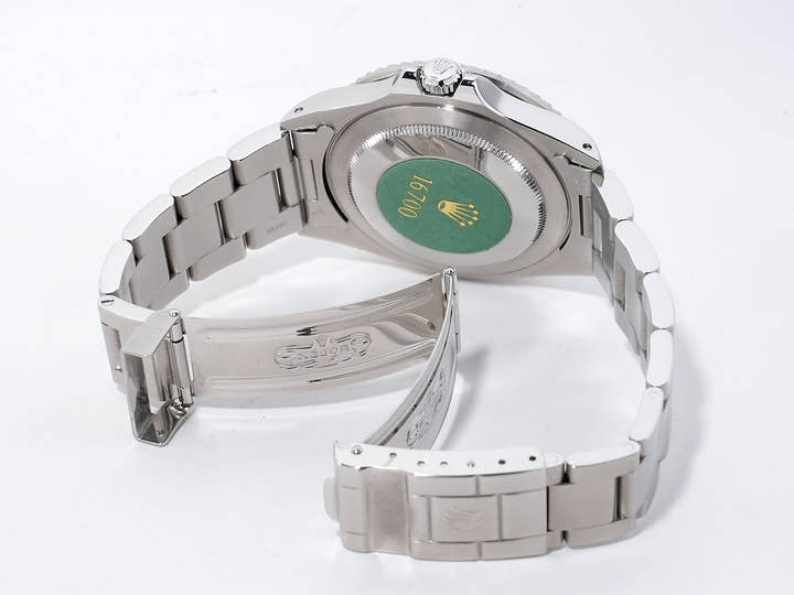 ロレックス GMTマスター Ref.16700 ステンレススチール ブラック文字盤 オイスターブレスレット 美中古 yi597qvt