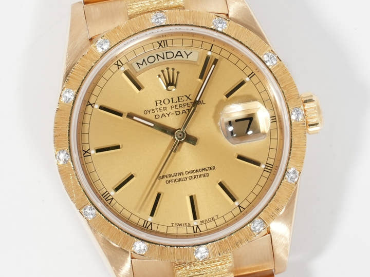 Rolex Day-Date Ref.18108 Yellow Gold Champagne Gold Dial Pre-owned br8v2oba