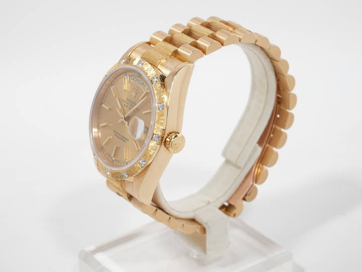 Rolex Day-Date Ref.18108 Yellow Gold Champagne Gold Dial Pre-owned br8v2oba