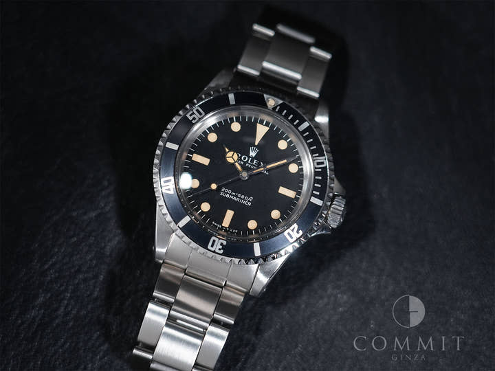 ロレックス サブマリーナー Ref.5513 ステンレススチール ブラック文字盤 美中古 w8a62zh7