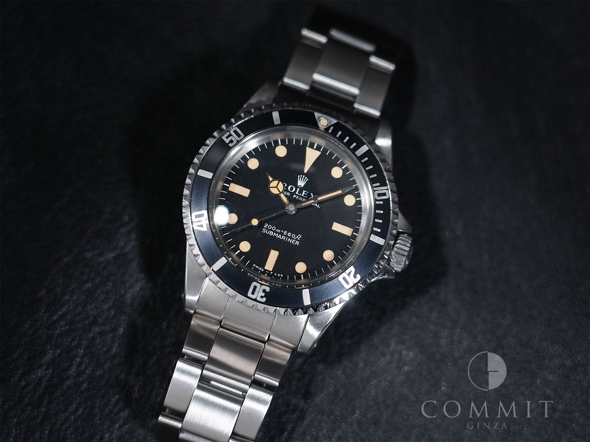 ロレックス サブマリーナー Ref.5513 ステンレススチール ブラック文字盤 美中古 w8a62zh7
