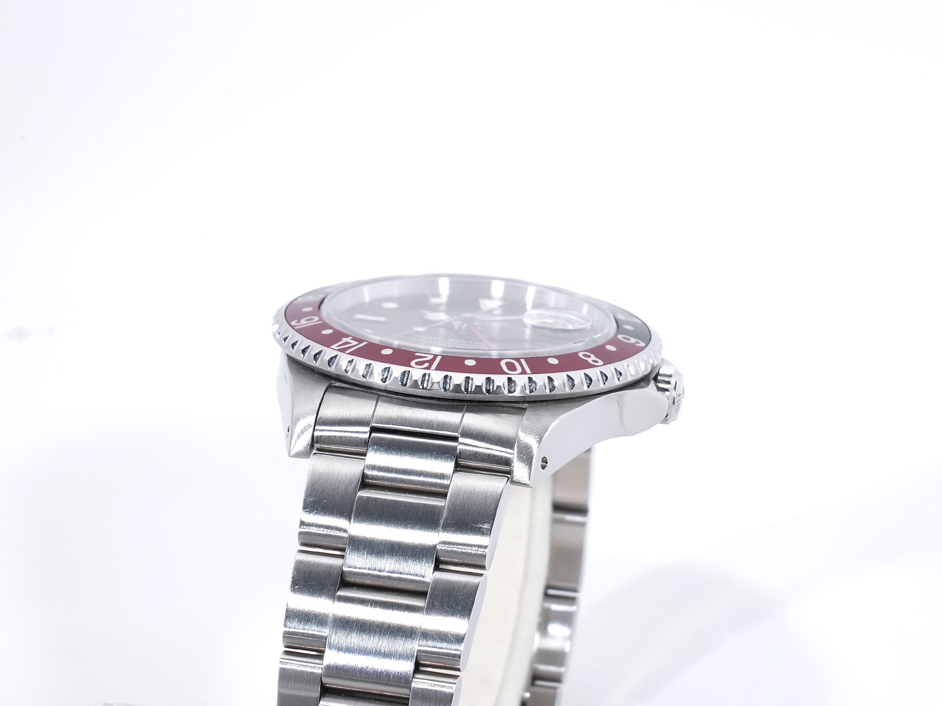 ロレックス GMTマスターII Ref.16710 ステンレススチール ブラック文字盤 オイスターブレスレット 中古 pkswiygg