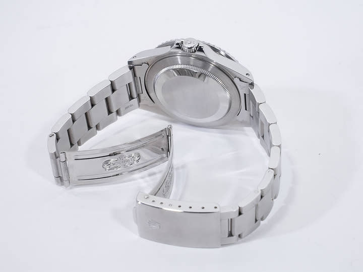 ロレックス GMTマスターII Ref.16710 ステンレススチール ブラック文字盤 オイスターブレスレット 中古 pkswiygg