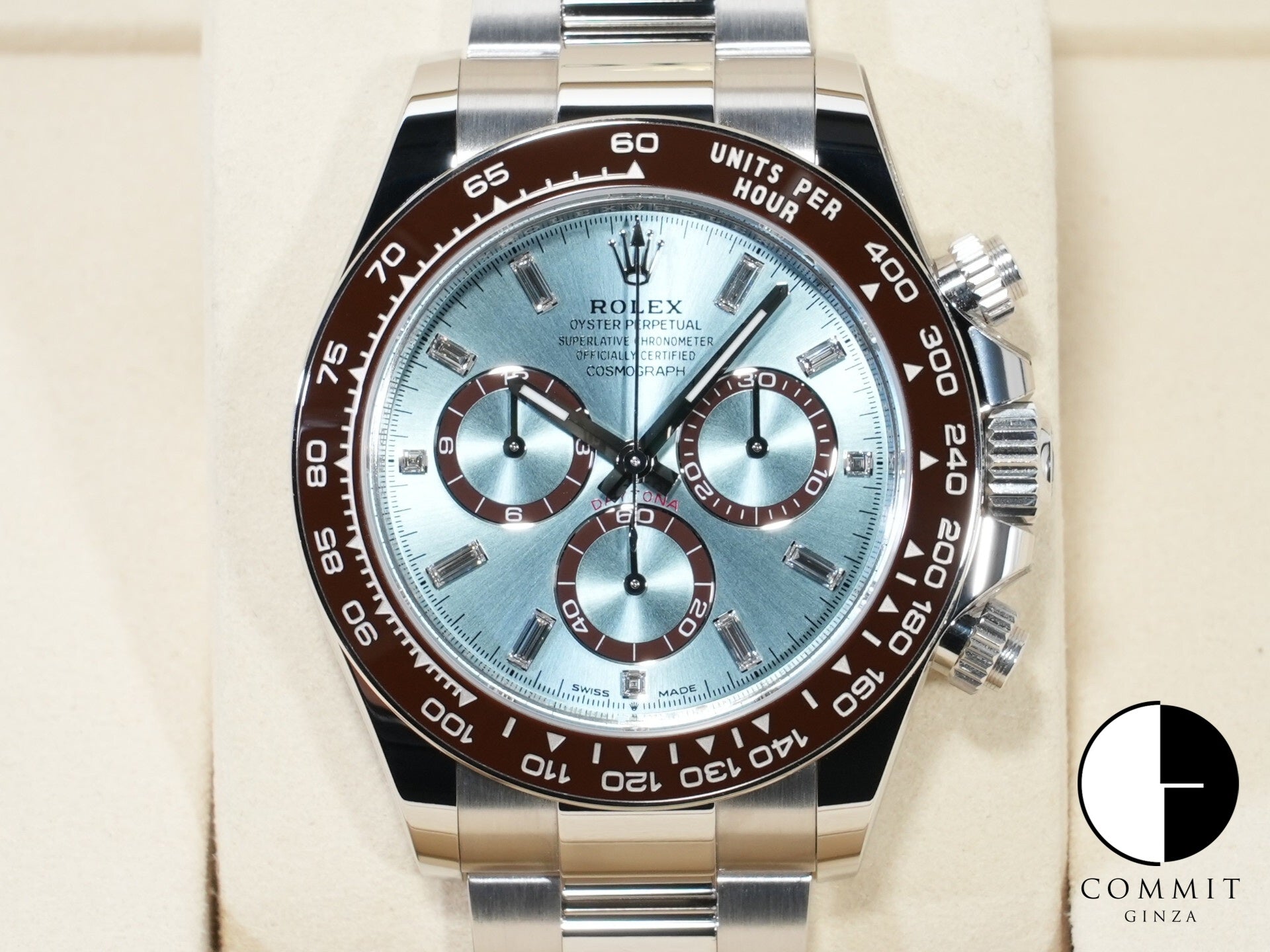 ロレックス デイトナ Ref.126506A プラチナ アイスブルーx11Pダイヤ文字盤 未使用 urmbhnsv