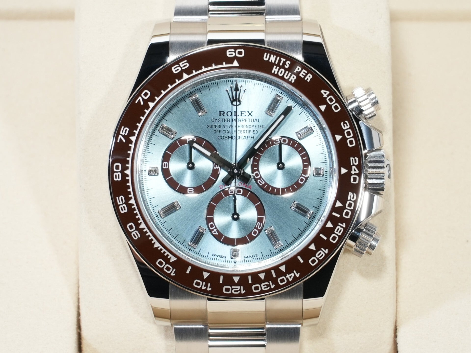ロレックス デイトナ Ref.126506A プラチナ アイスブルーx11Pダイヤ文字盤 未使用 urmbhnsv