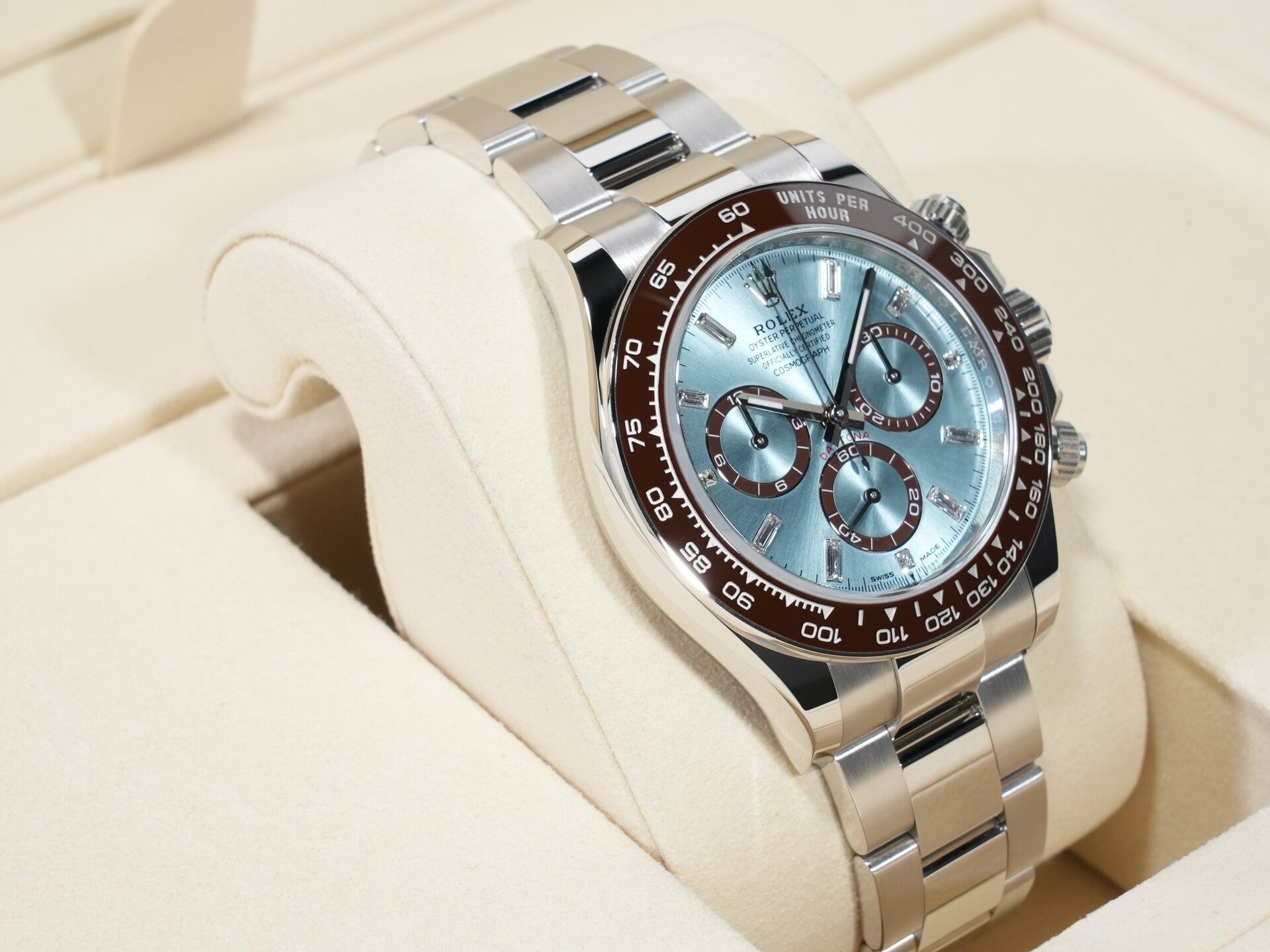 ロレックス デイトナ Ref.126506A プラチナ アイスブルーx11Pダイヤ文字盤 未使用 urmbhnsv
