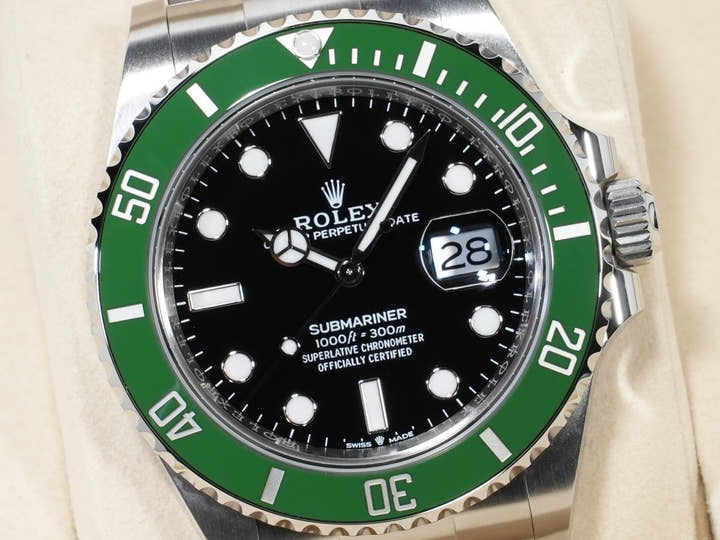 ロレックス サブマリーナー デイト Ref.126610LV ステンレススチール ブラック文字盤 未使用 ifyn45xk