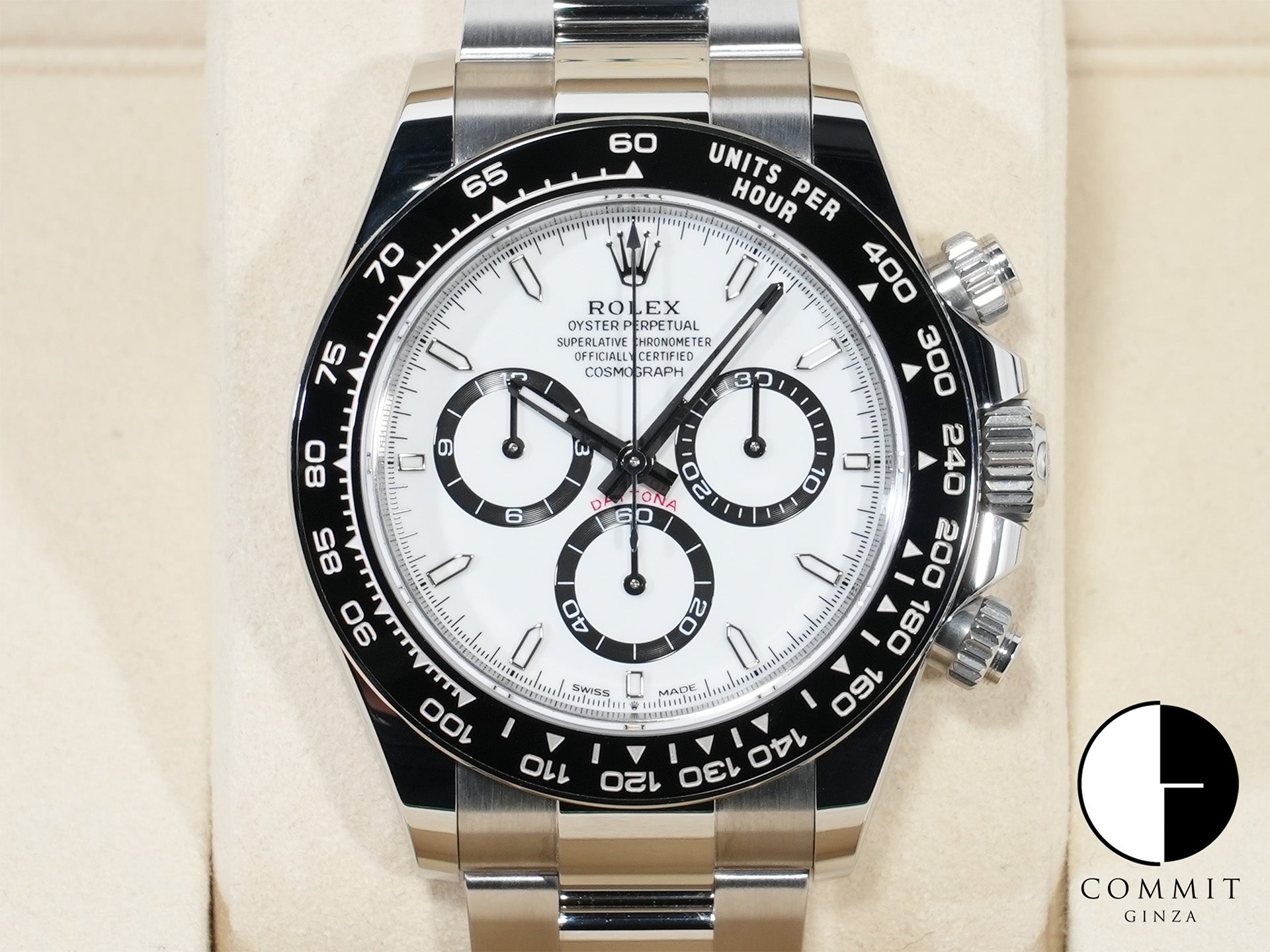 ロレックス デイトナ Ref.126500LN ステンレススチール ホワイト文字盤 美品 i4nnndrv