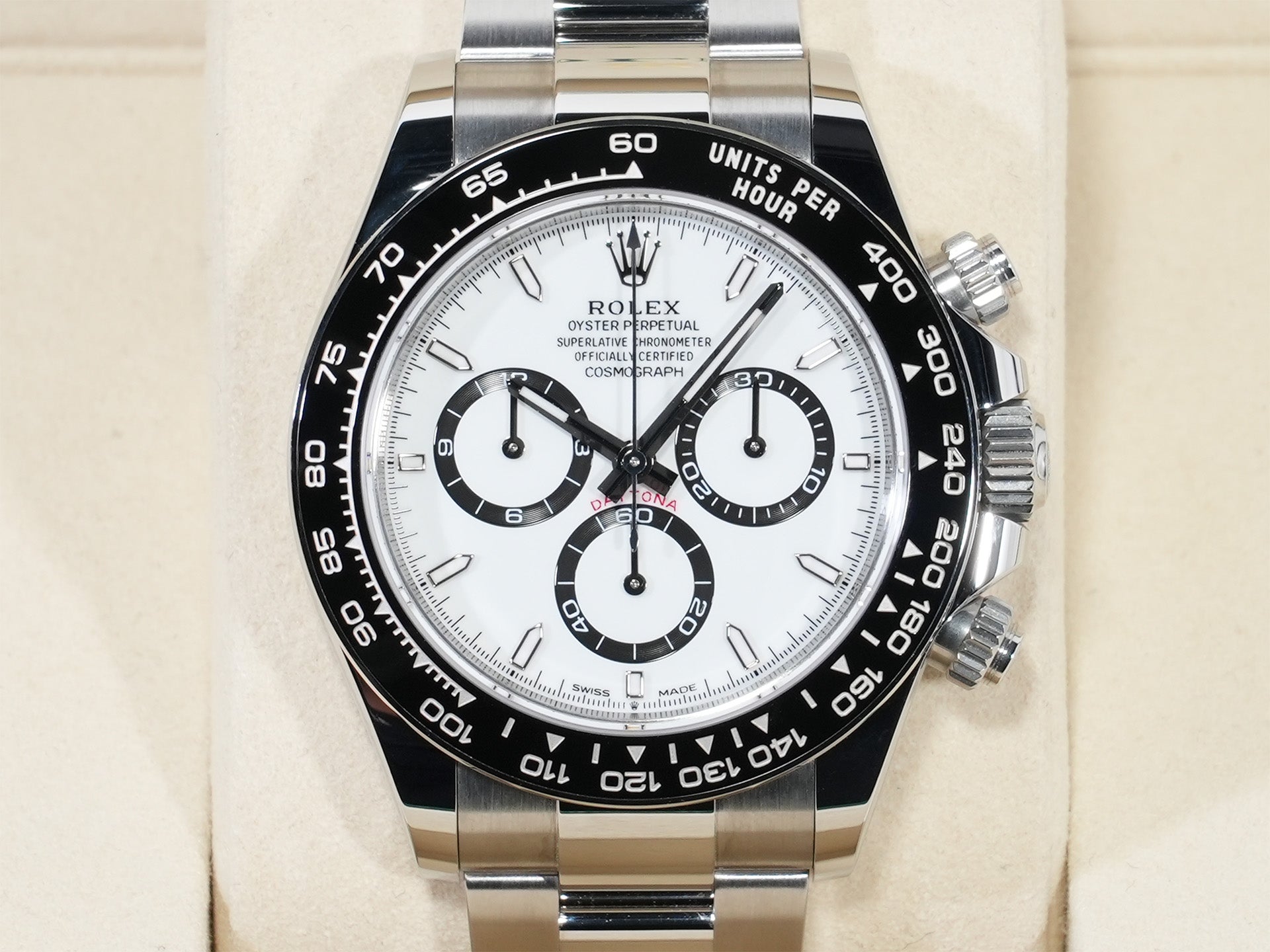 ロレックス デイトナ Ref.126500LN ステンレススチール ホワイト文字盤 美品 i4nnndrv