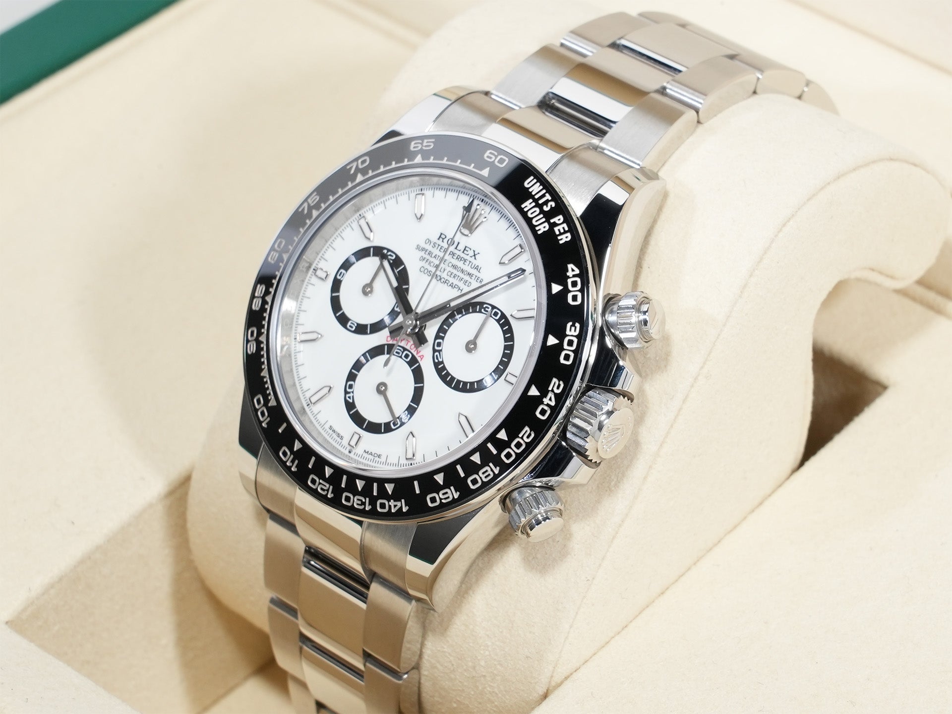 ロレックス デイトナ Ref.126500LN ステンレススチール ホワイト文字盤 美品 i4nnndrv