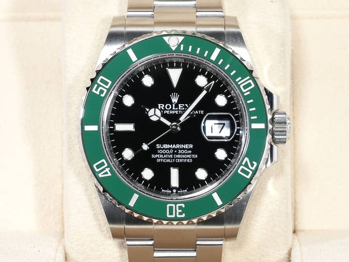 ロレックス サブマリーナー デイト Ref.126610LV ステンレススチール ブラック文字盤 美品 5xmg57yj