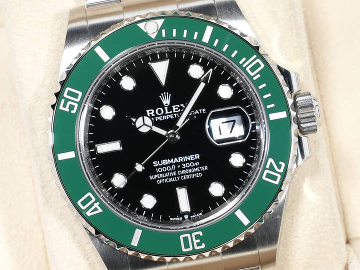 ロレックス サブマリーナー デイト Ref.126610LV ステンレススチール ブラック文字盤 美品 5xmg57yj