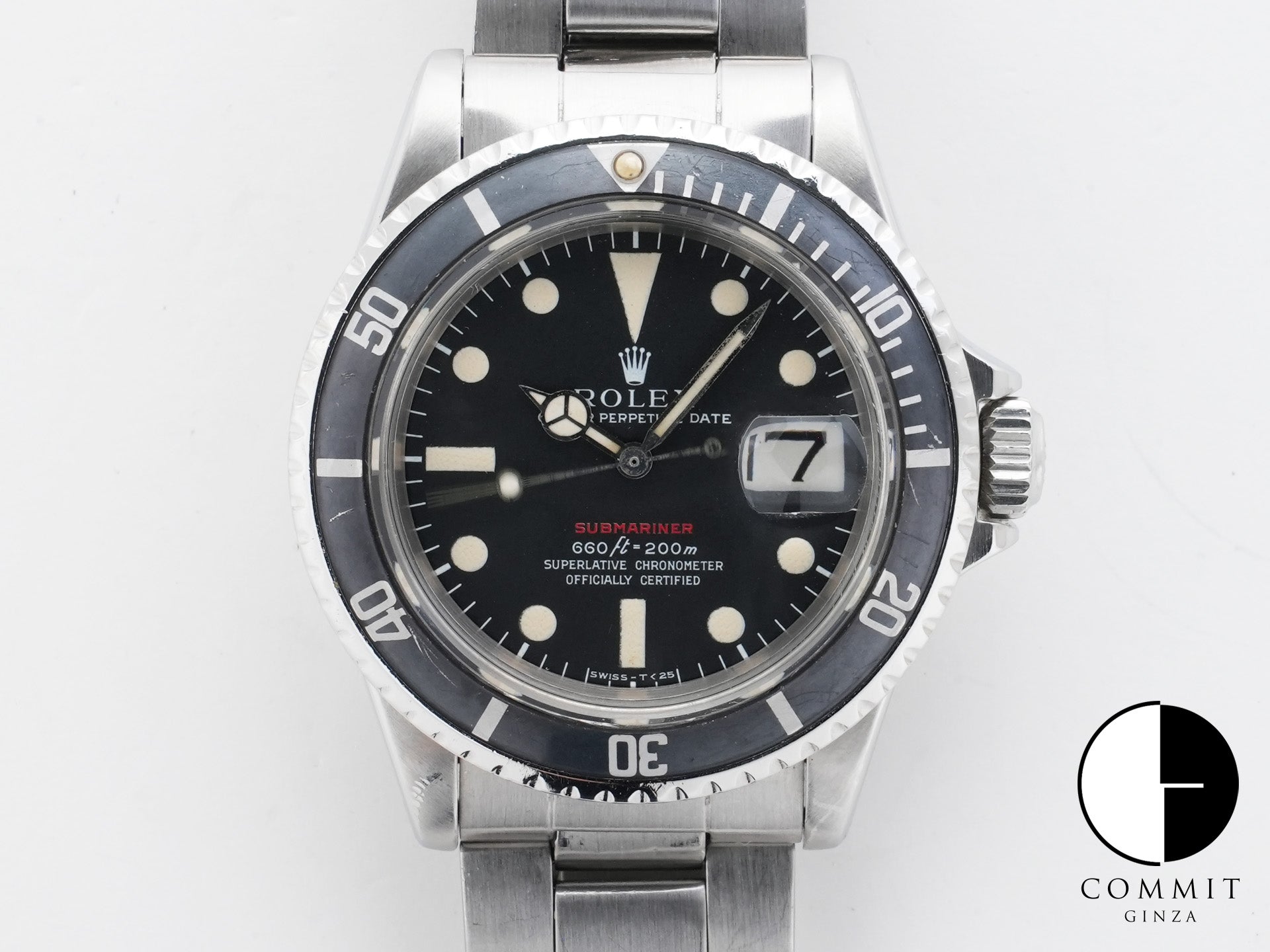 ロレックス サブマリーナー デイト Ref.1680 ステンレススチール ブラック文字盤 中古 ccbuf88y
