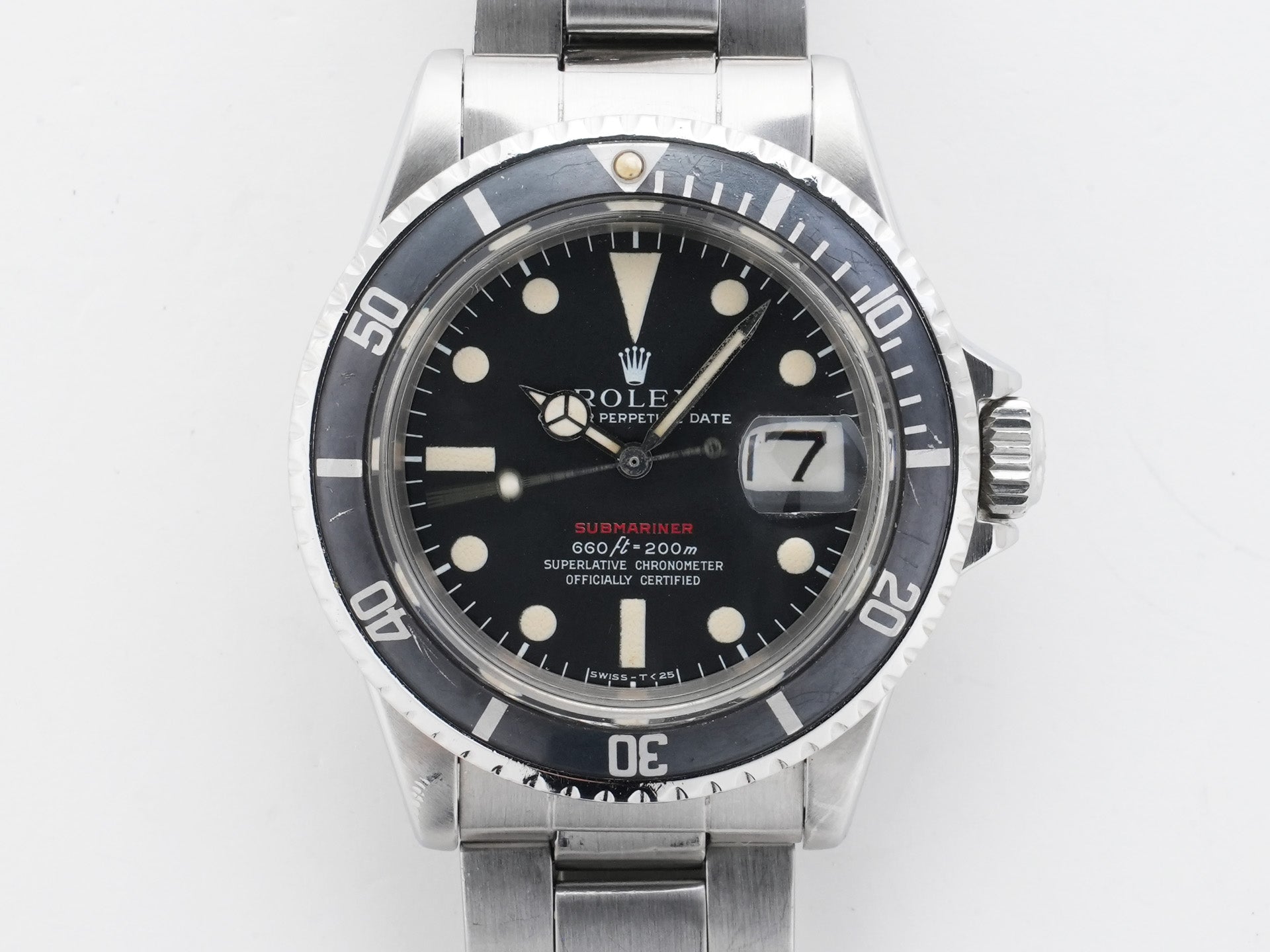 ロレックス サブマリーナー デイト Ref.1680 ステンレススチール ブラック文字盤 中古 ccbuf88y