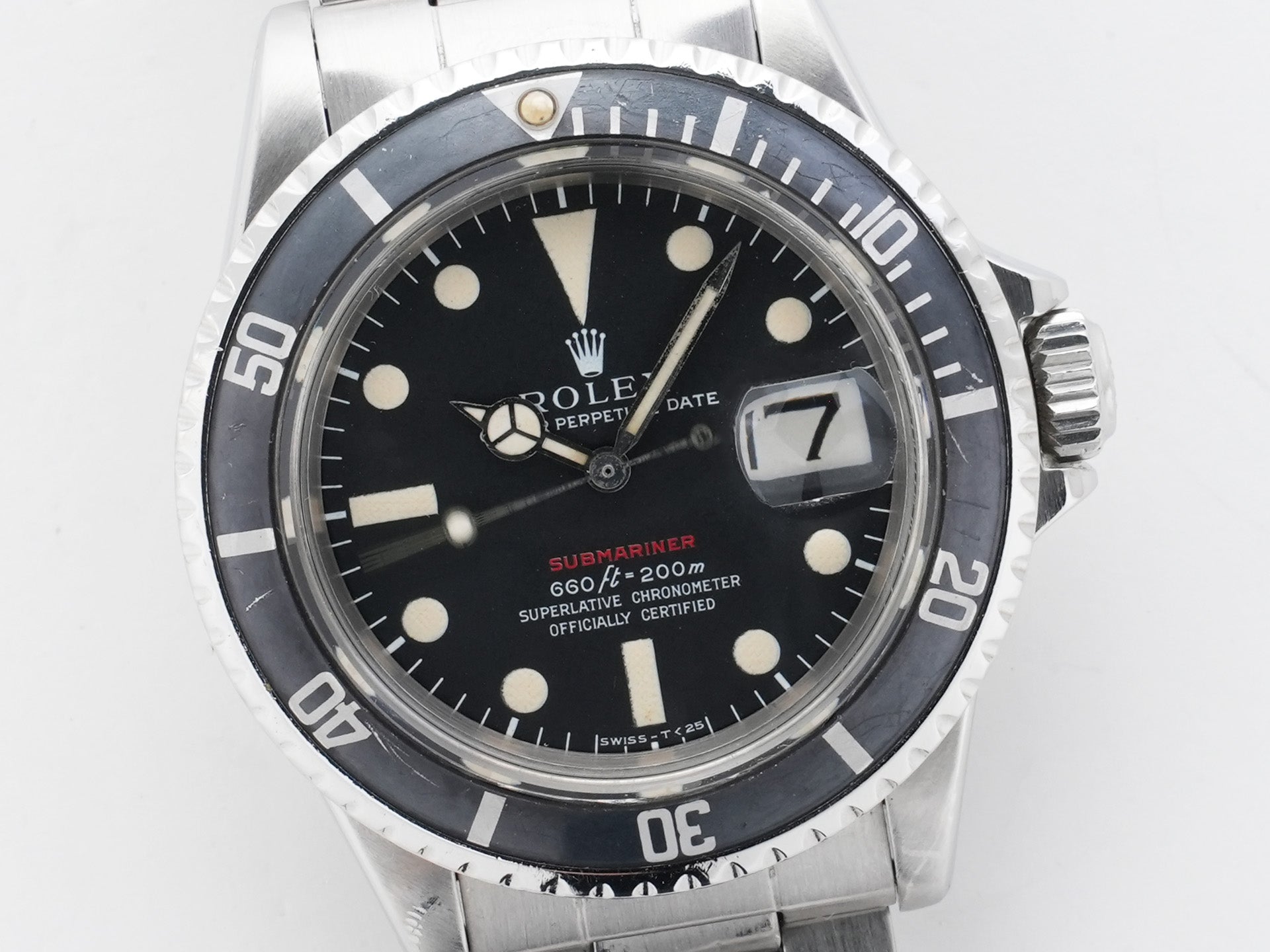 ロレックス サブマリーナー デイト Ref.1680 ステンレススチール ブラック文字盤 中古 ccbuf88y