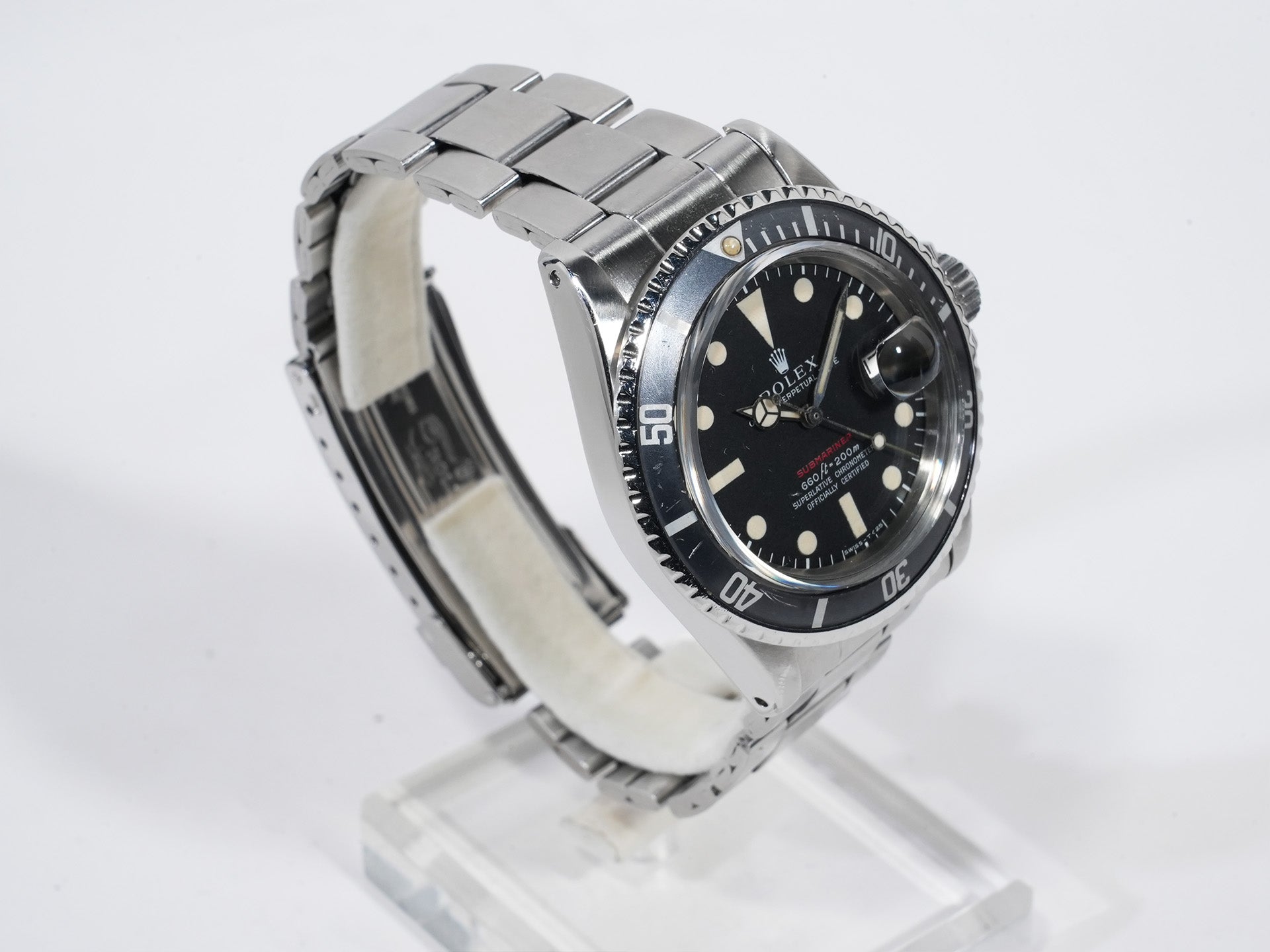 ロレックス サブマリーナー デイト Ref.1680 ステンレススチール ブラック文字盤 中古 ccbuf88y