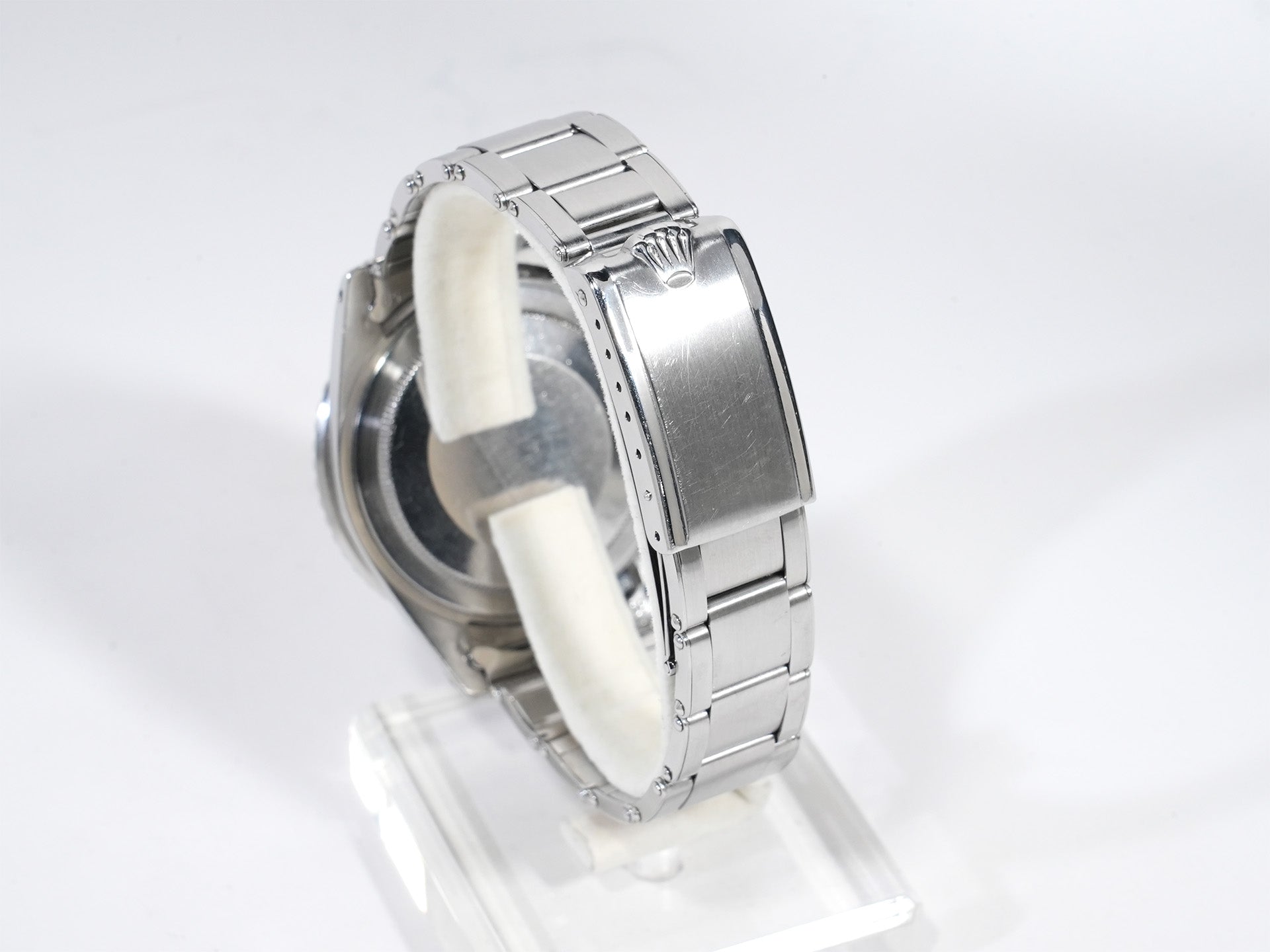 Rolex GMT-Master Ref. 1675 Stainless Steel Black Dial Oyster Bracelet Used 36c384z9