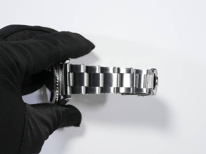 Rolex GMT-Master Ref. 1675 Stainless Steel Black Dial Oyster Bracelet Used 36c384z9