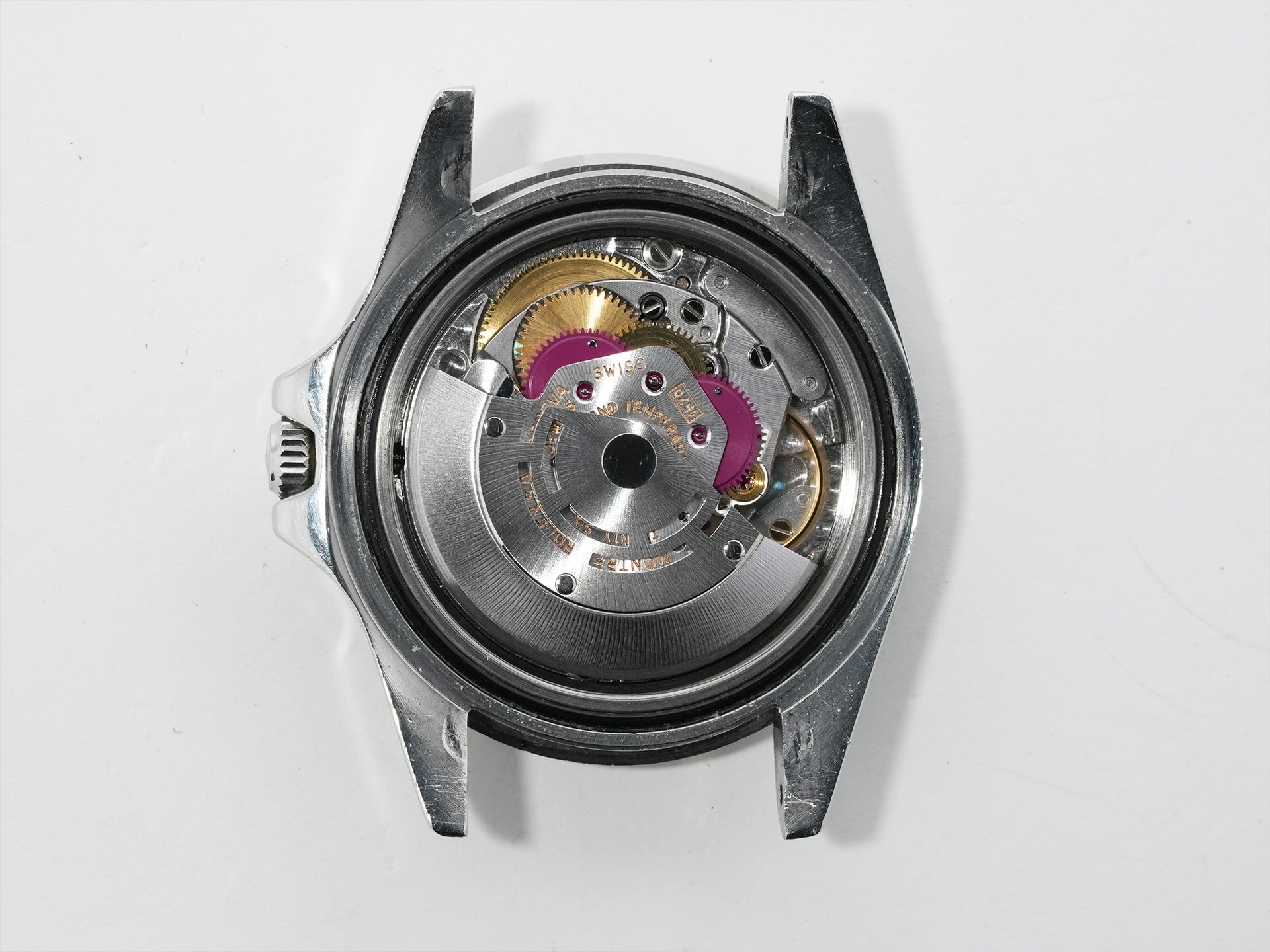 Rolex GMT-Master Ref. 1675 Stainless Steel Black Dial Oyster Bracelet Used 36c384z9