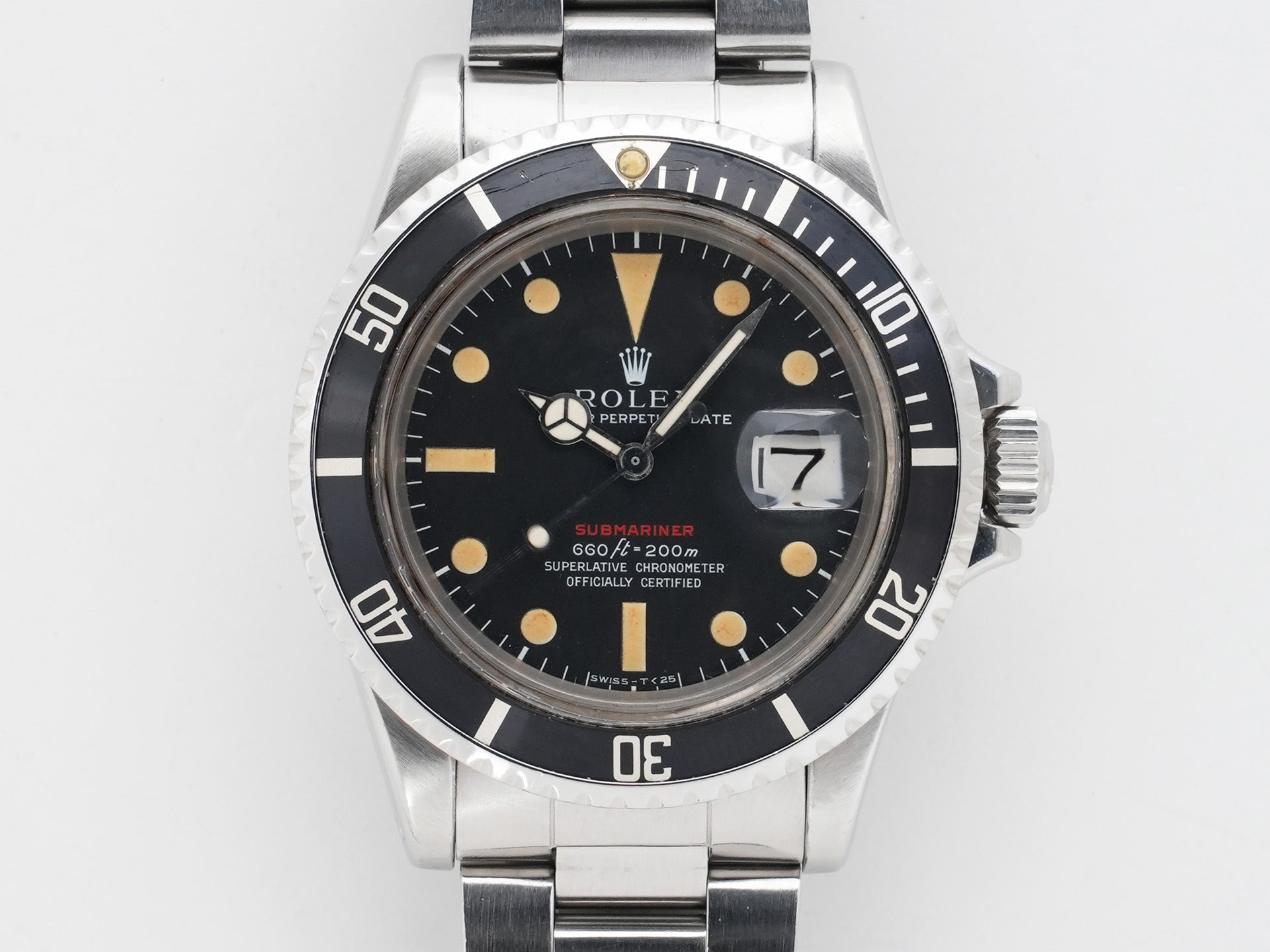 ロレックス サブマリーナー デイト Ref.1680 ステンレススチール ブラック文字盤 中古 hx4quunh