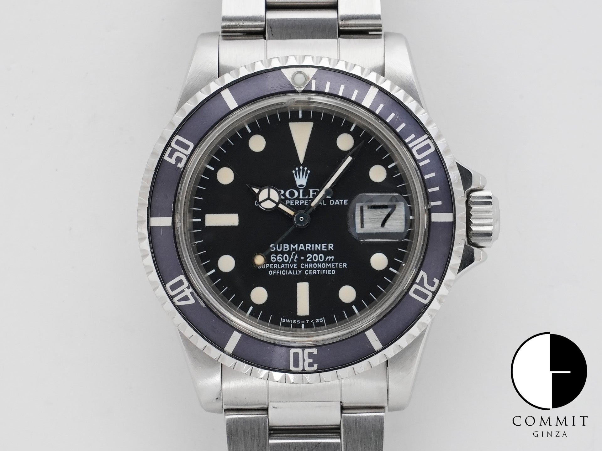 ロレックス サブマリーナー デイト Ref.1680 ステンレススチール ブラック文字盤 中古 ww5d475i