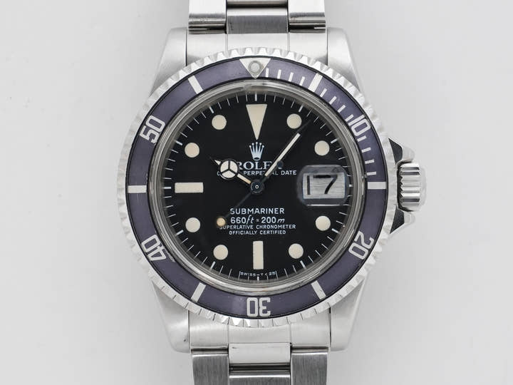 ロレックス サブマリーナー デイト Ref.1680 ステンレススチール ブラック文字盤 中古 ww5d475i