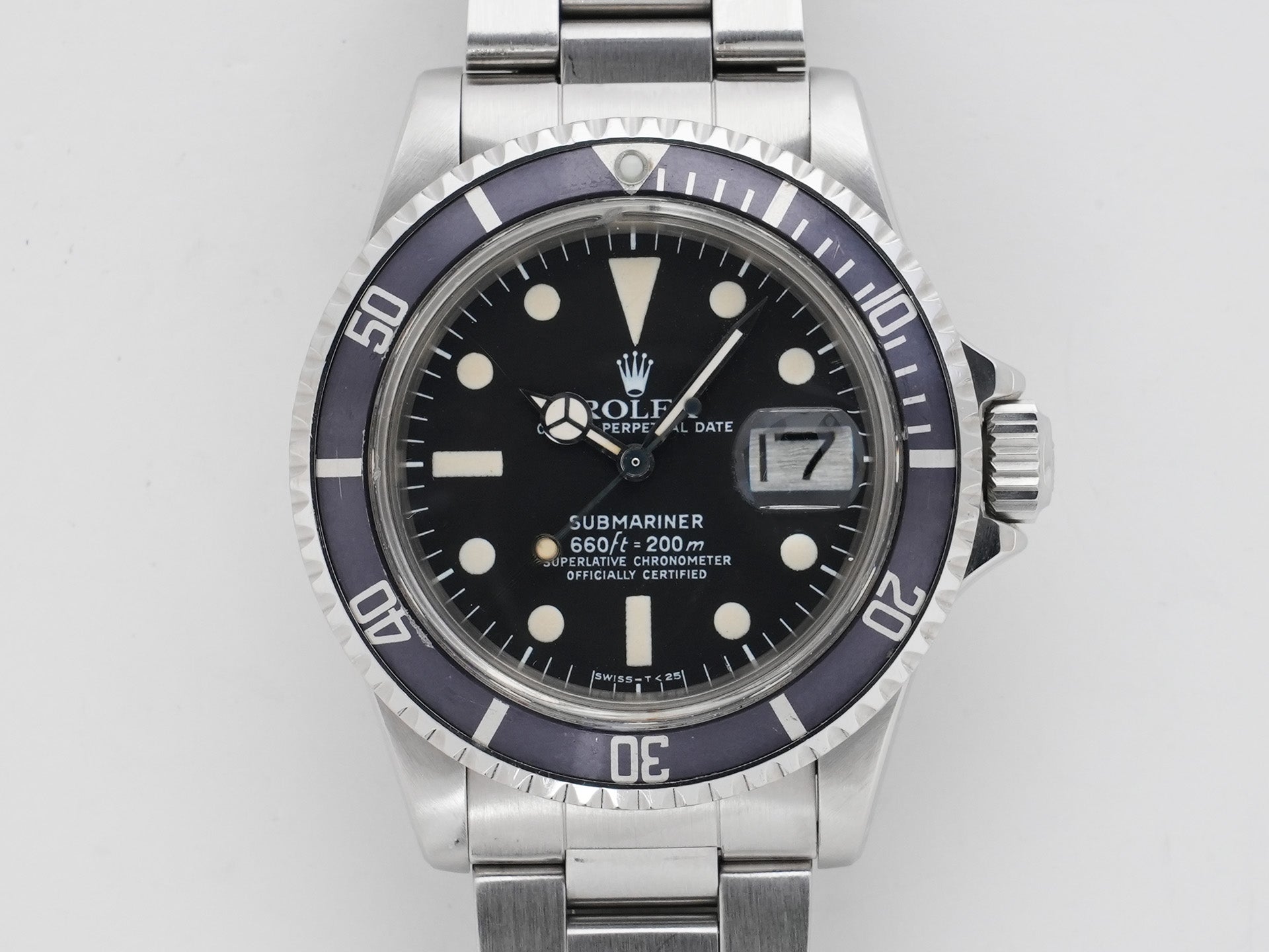 ロレックス サブマリーナー デイト Ref.1680 ステンレススチール ブラック文字盤 中古 ww5d475i