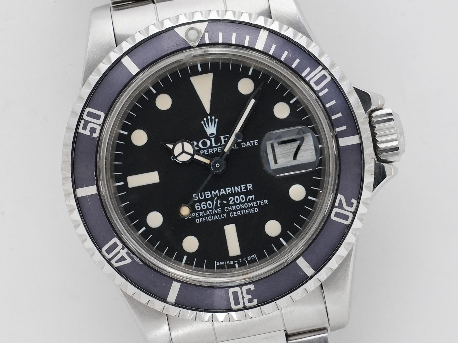 ロレックス サブマリーナー デイト Ref.1680 ステンレススチール ブラック文字盤 中古 ww5d475i