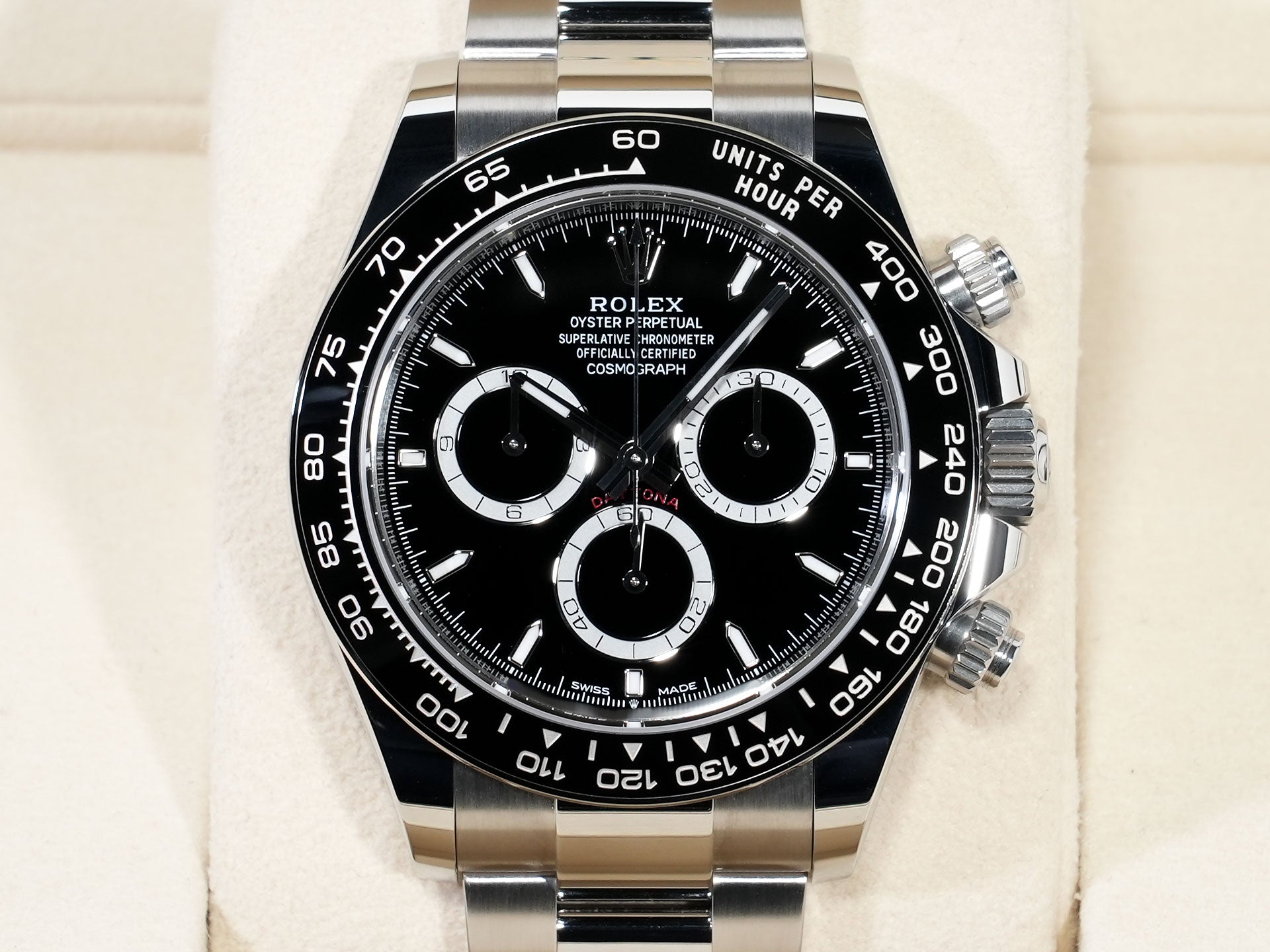 ロレックス デイトナ Ref.126500LN ステンレススチール ブラック文字盤 美品 vxhz5ae4