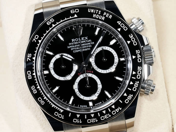 ロレックス デイトナ Ref.126500LN ステンレススチール ブラック文字盤 美品 vxhz5ae4