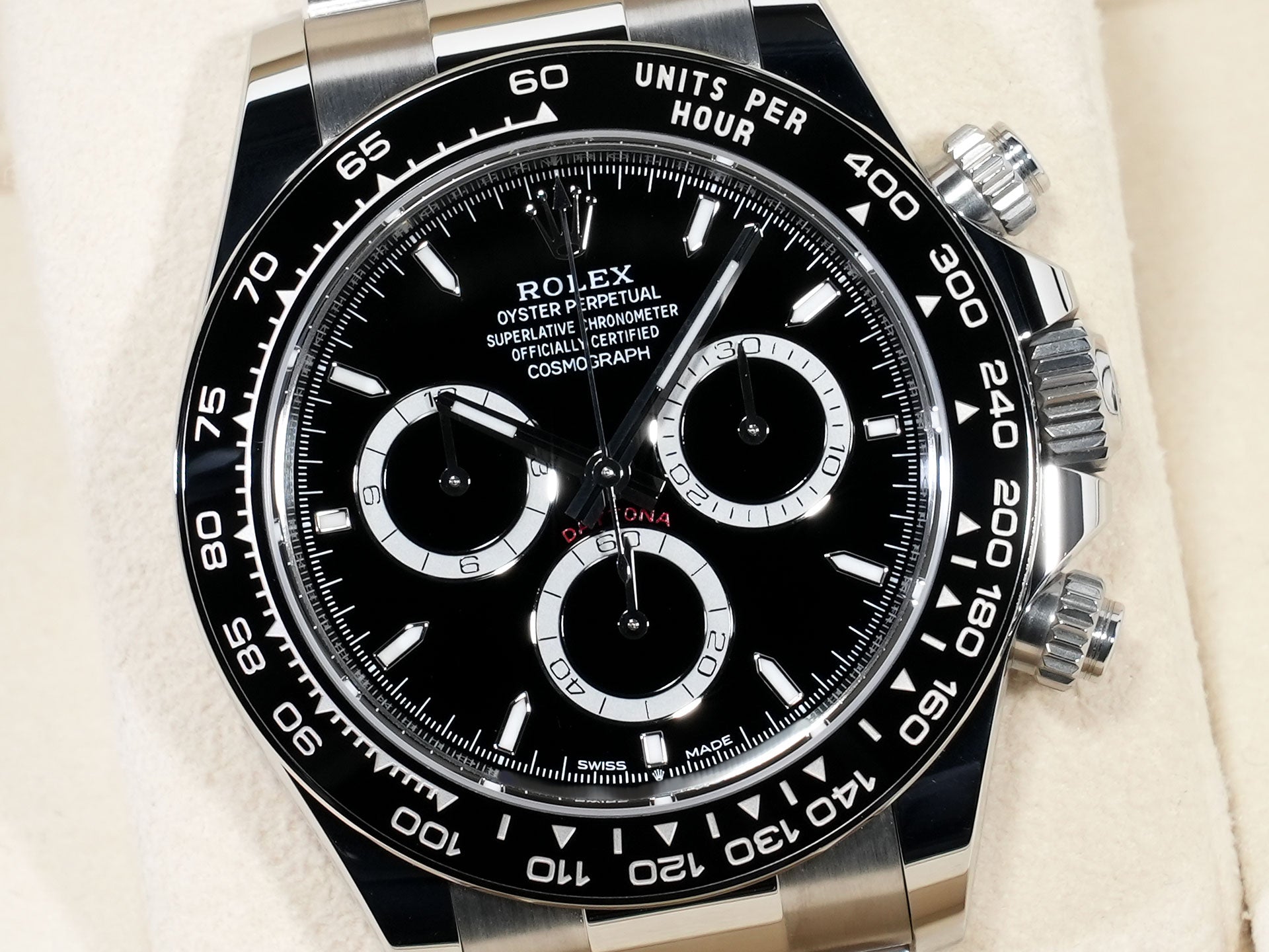 ロレックス デイトナ Ref.126500LN ステンレススチール ブラック文字盤 美品 vxhz5ae4