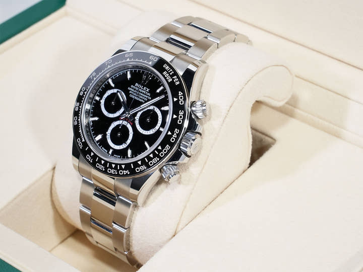 ロレックス デイトナ Ref.126500LN ステンレススチール ブラック文字盤 美品 vxhz5ae4