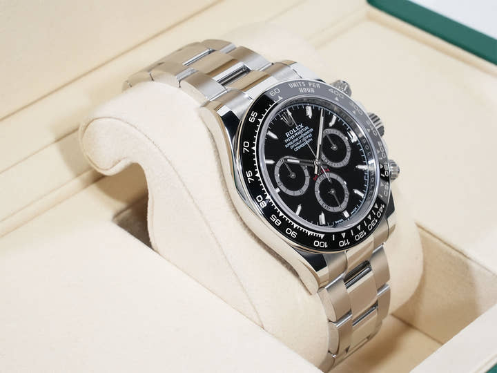 ロレックス デイトナ Ref.126500LN ステンレススチール ブラック文字盤 美品 vxhz5ae4
