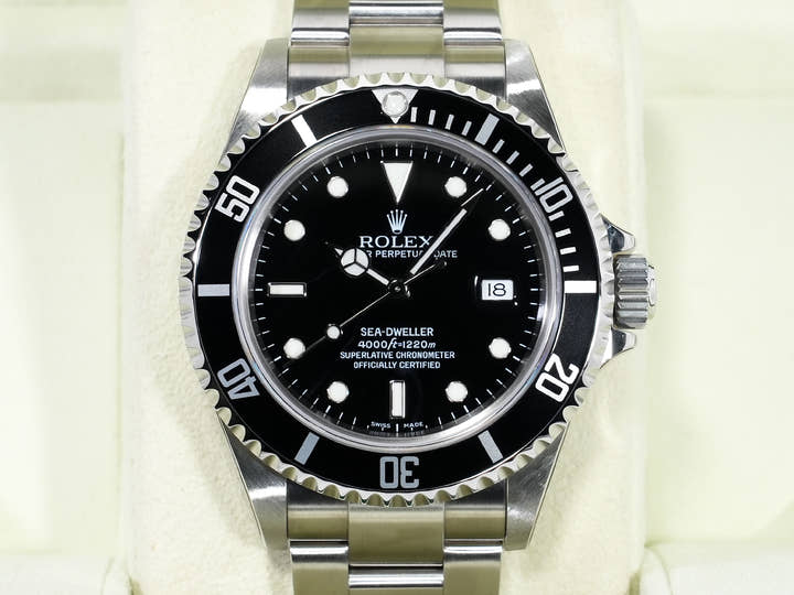 ロレックス シードゥエラー Ref.16600 ステンレススチール ブラック文字盤 美品 xty2zcpf