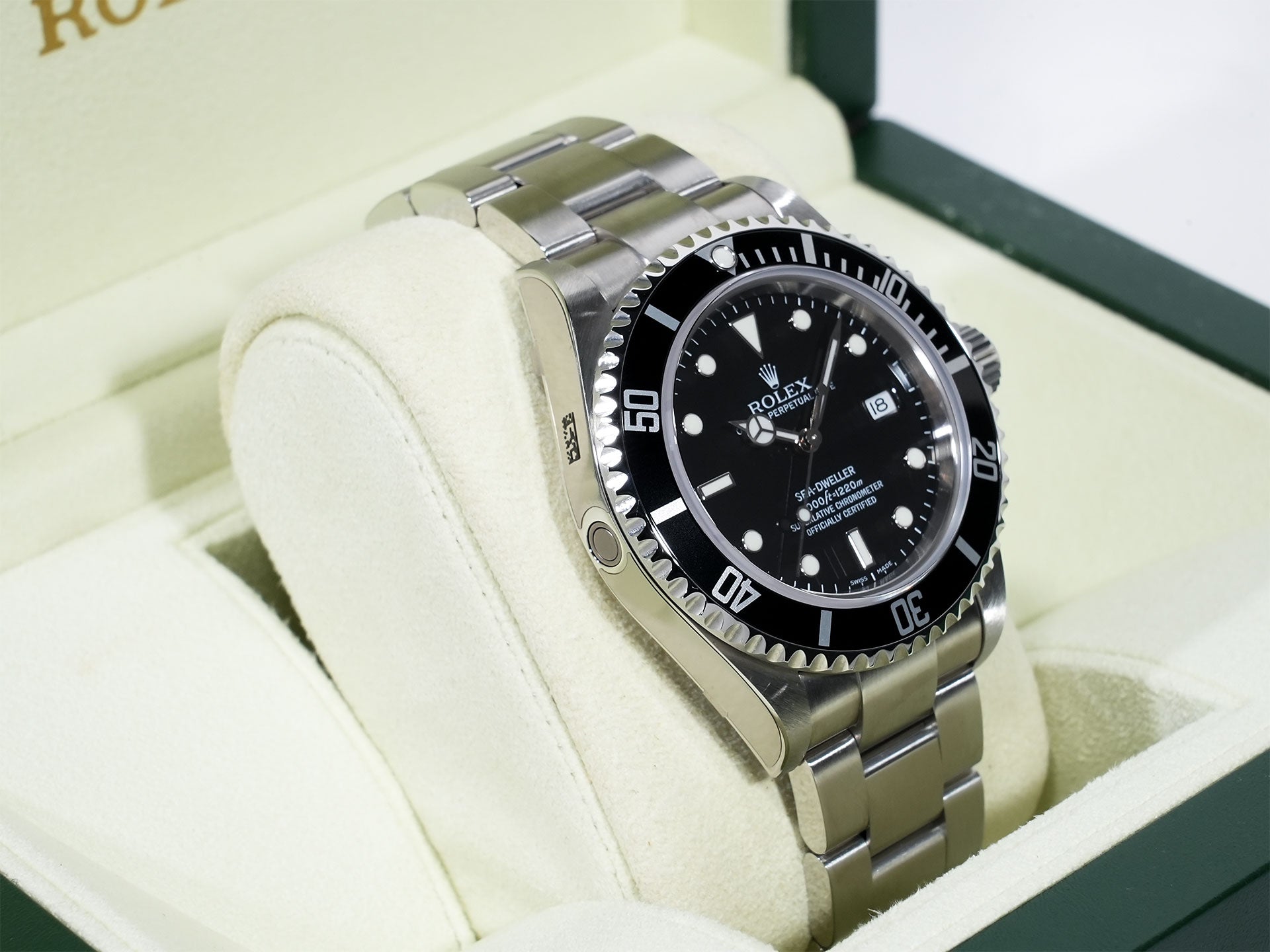 ロレックス シードゥエラー Ref.16600 ステンレススチール ブラック文字盤 美品 xty2zcpf