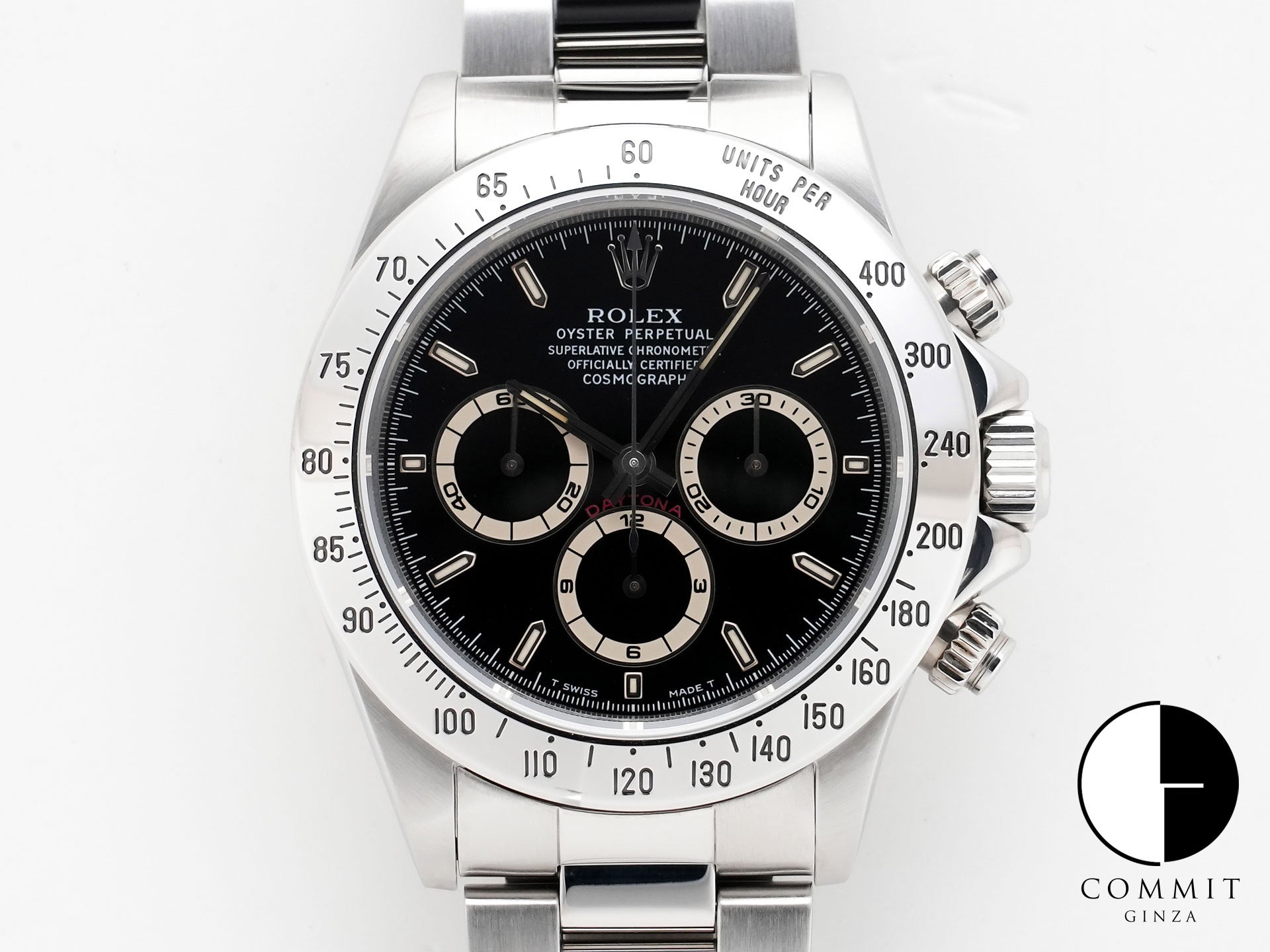 ロレックス デイトナ エルプリメロ Ref.16520 ステンレススチール ブラック文字盤 美中古 49mkkzvu