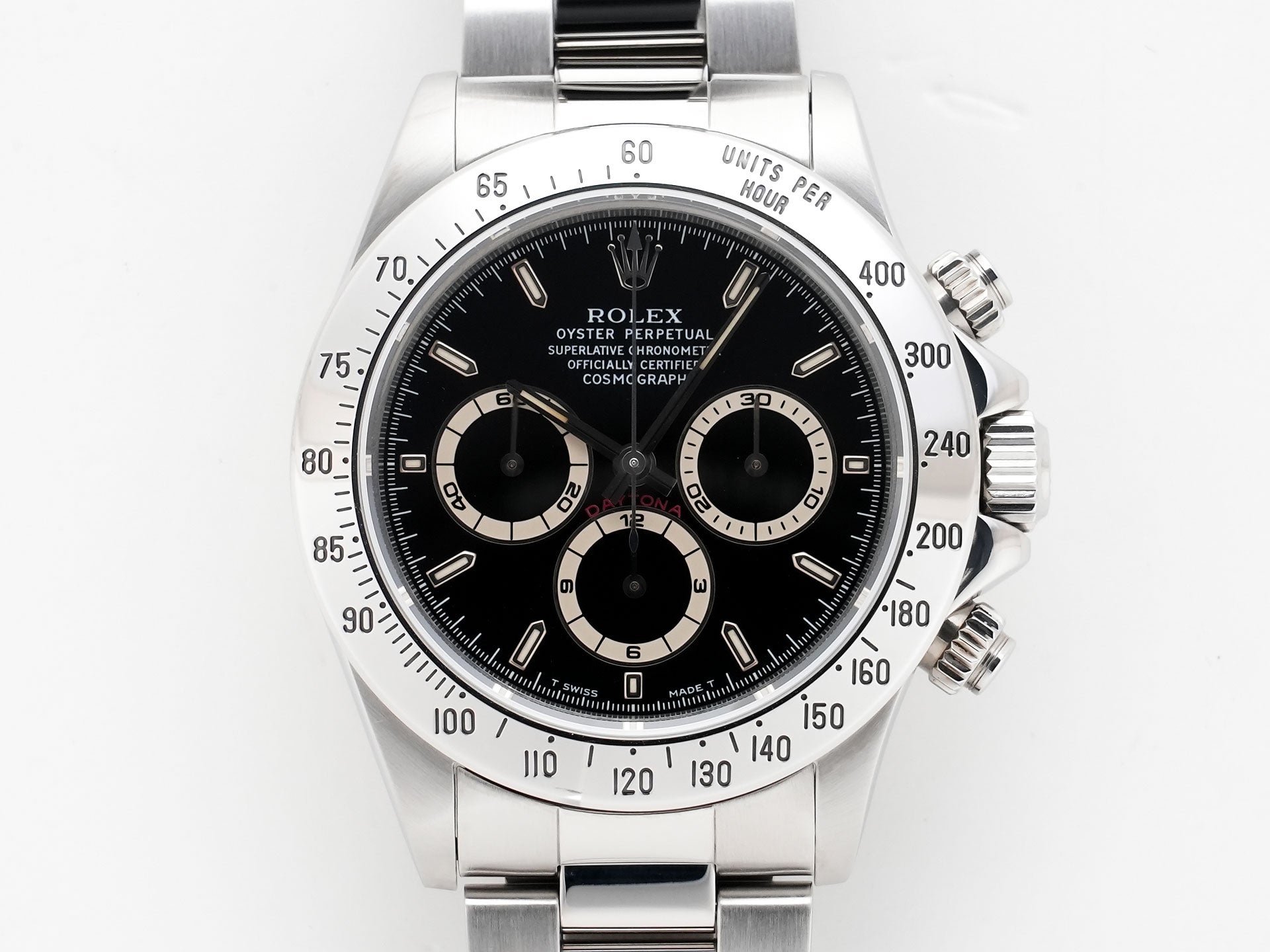 ロレックス デイトナ エルプリメロ Ref.16520 ステンレススチール ブラック文字盤 美中古 49mkkzvu