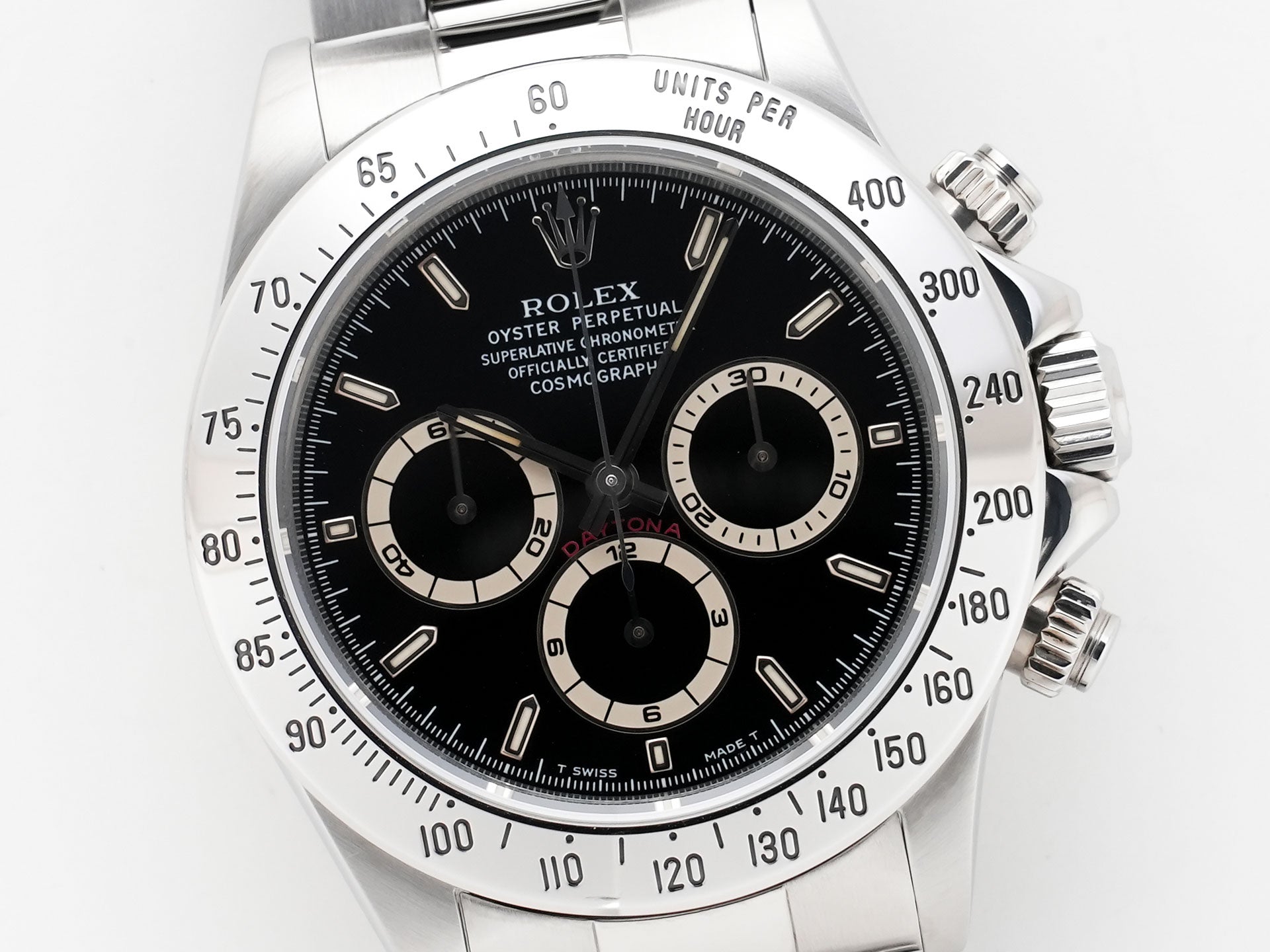ロレックス デイトナ エルプリメロ Ref.16520 ステンレススチール ブラック文字盤 美中古 49mkkzvu