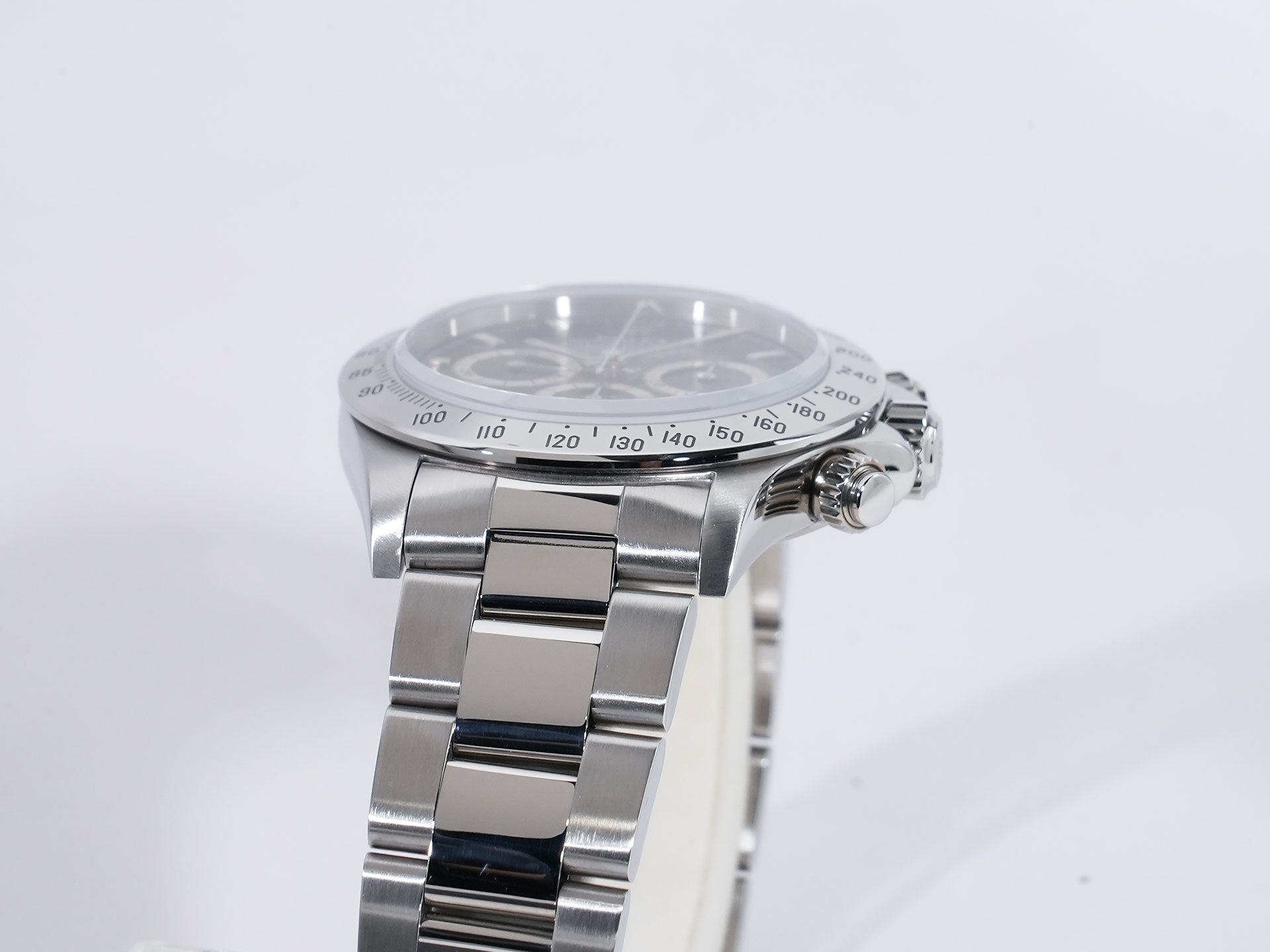 ロレックス デイトナ エルプリメロ Ref.16520 ステンレススチール ブラック文字盤 美中古 49mkkzvu