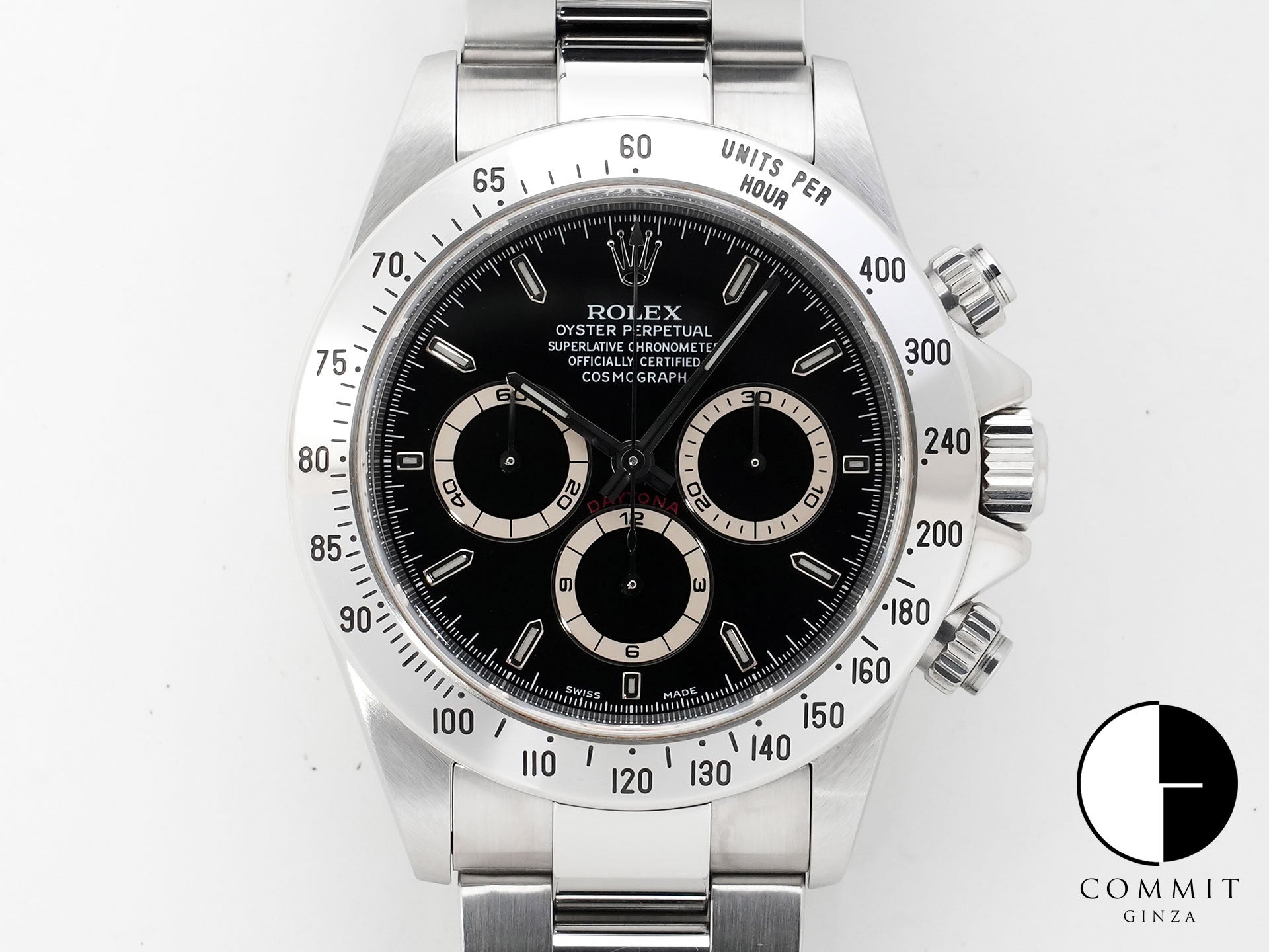 ロレックス デイトナ エルプリメロ Ref.16520 ステンレススチール ブラック文字盤 中古 dga4c9jz