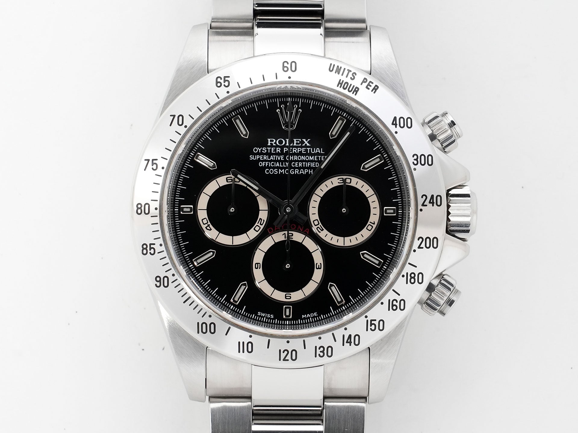 ロレックス デイトナ エルプリメロ Ref.16520 ステンレススチール ブラック文字盤 中古 dga4c9jz