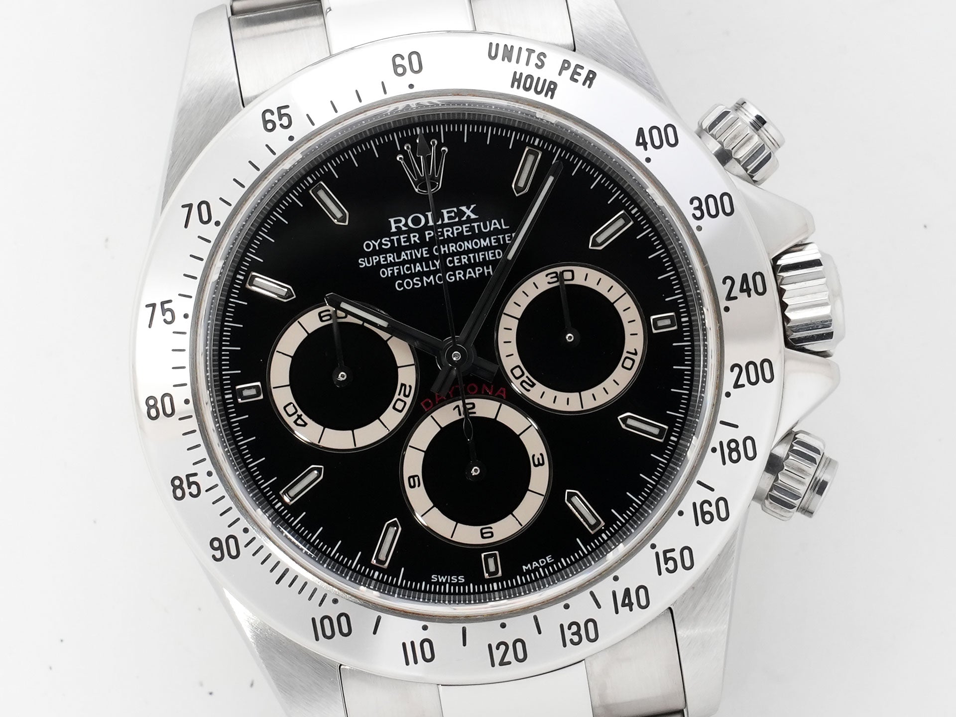 ロレックス デイトナ エルプリメロ Ref.16520 ステンレススチール ブラック文字盤 中古 dga4c9jz