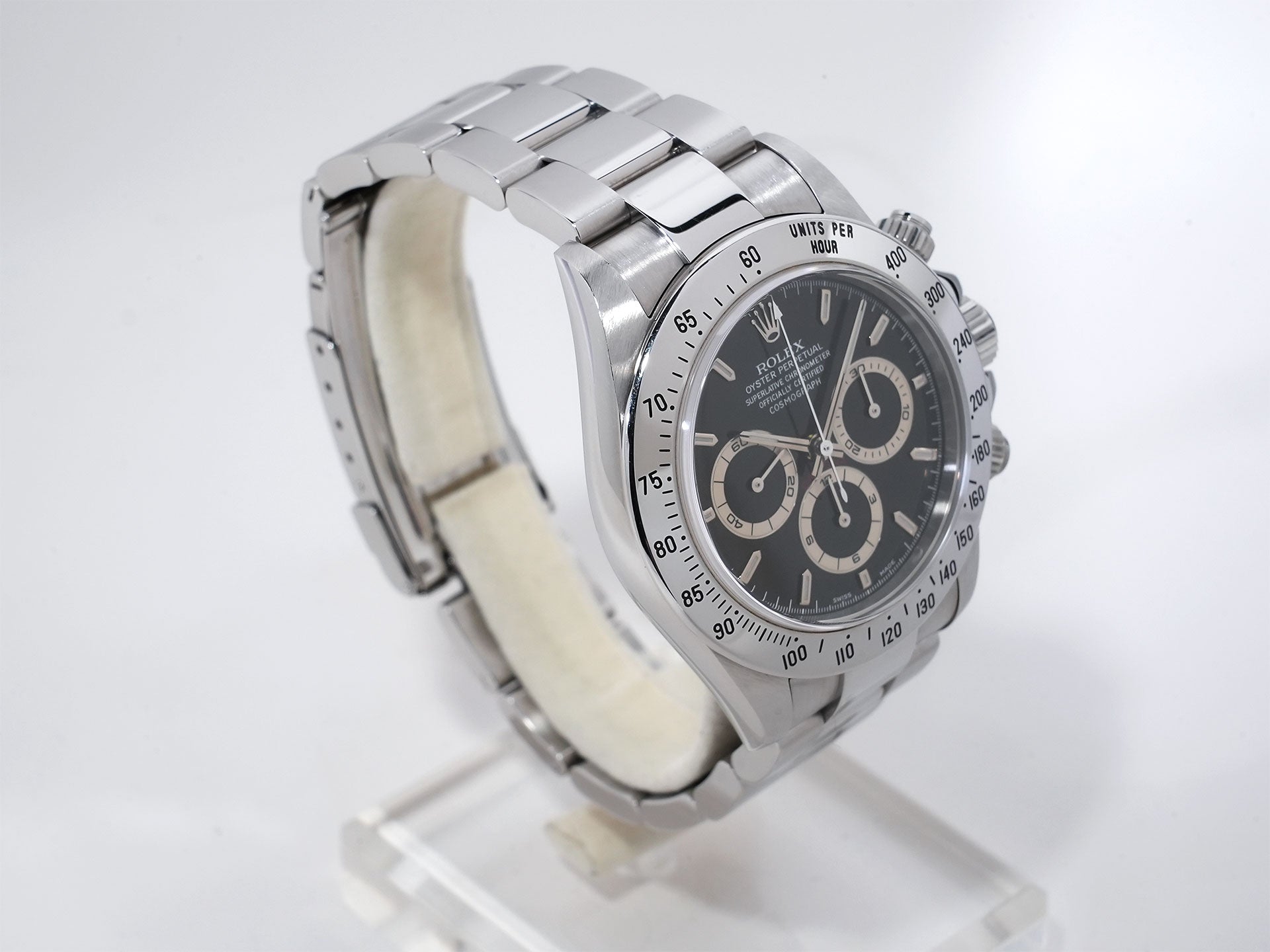 ロレックス デイトナ エルプリメロ Ref.16520 ステンレススチール ブラック文字盤 中古 dga4c9jz