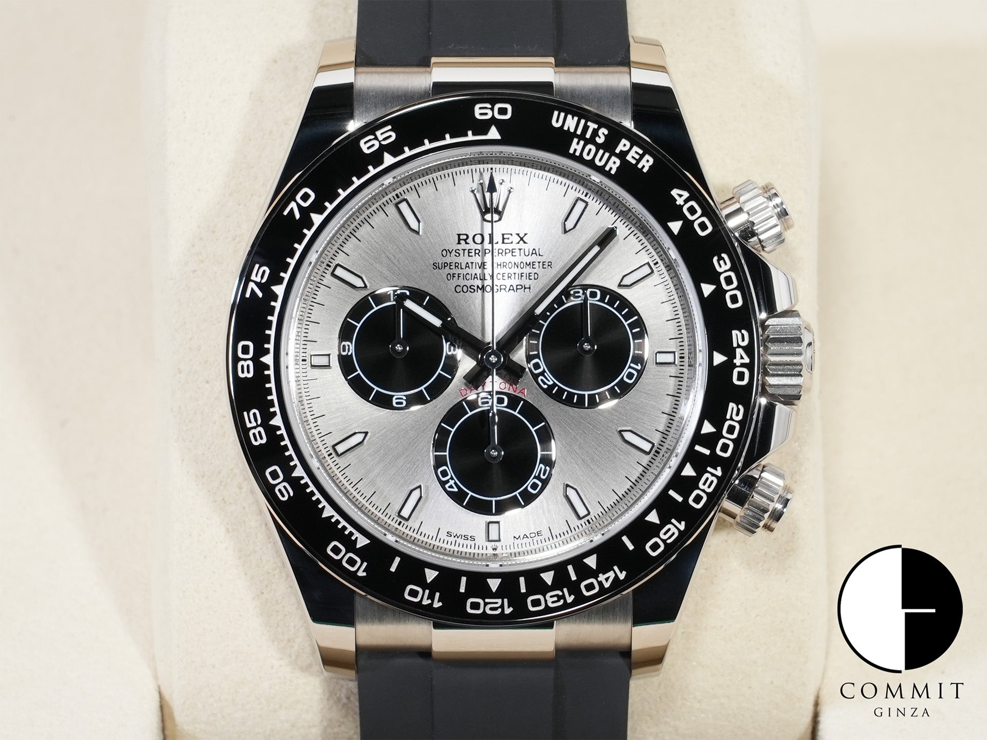 ロレックス デイトナ Ref.126519LN ホワイトゴールド スチールxブライトブラック文字盤 未使用 emrwhygq