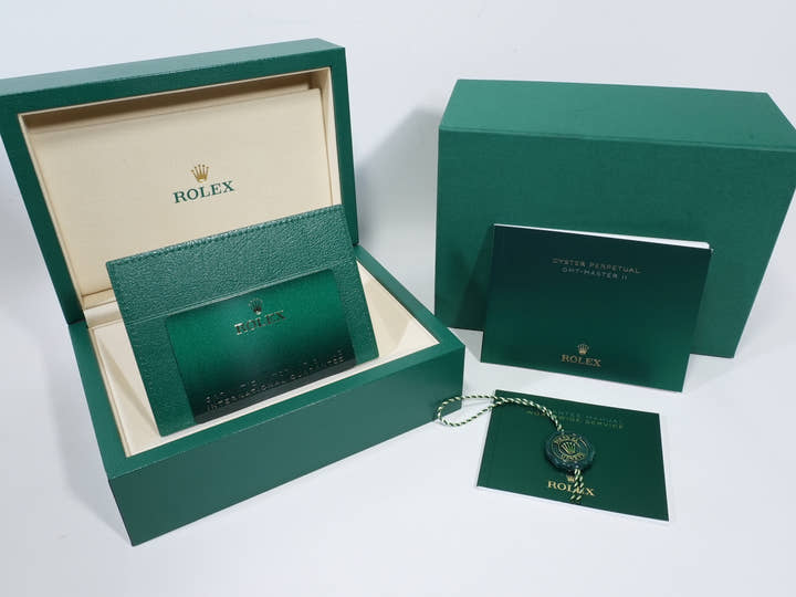 ロレックス GMTマスターII Ref.126713GRNR ステンレススチール/イエローゴールド ブラック文字盤 ジュビリーブレスレット 未使用 m47xare5