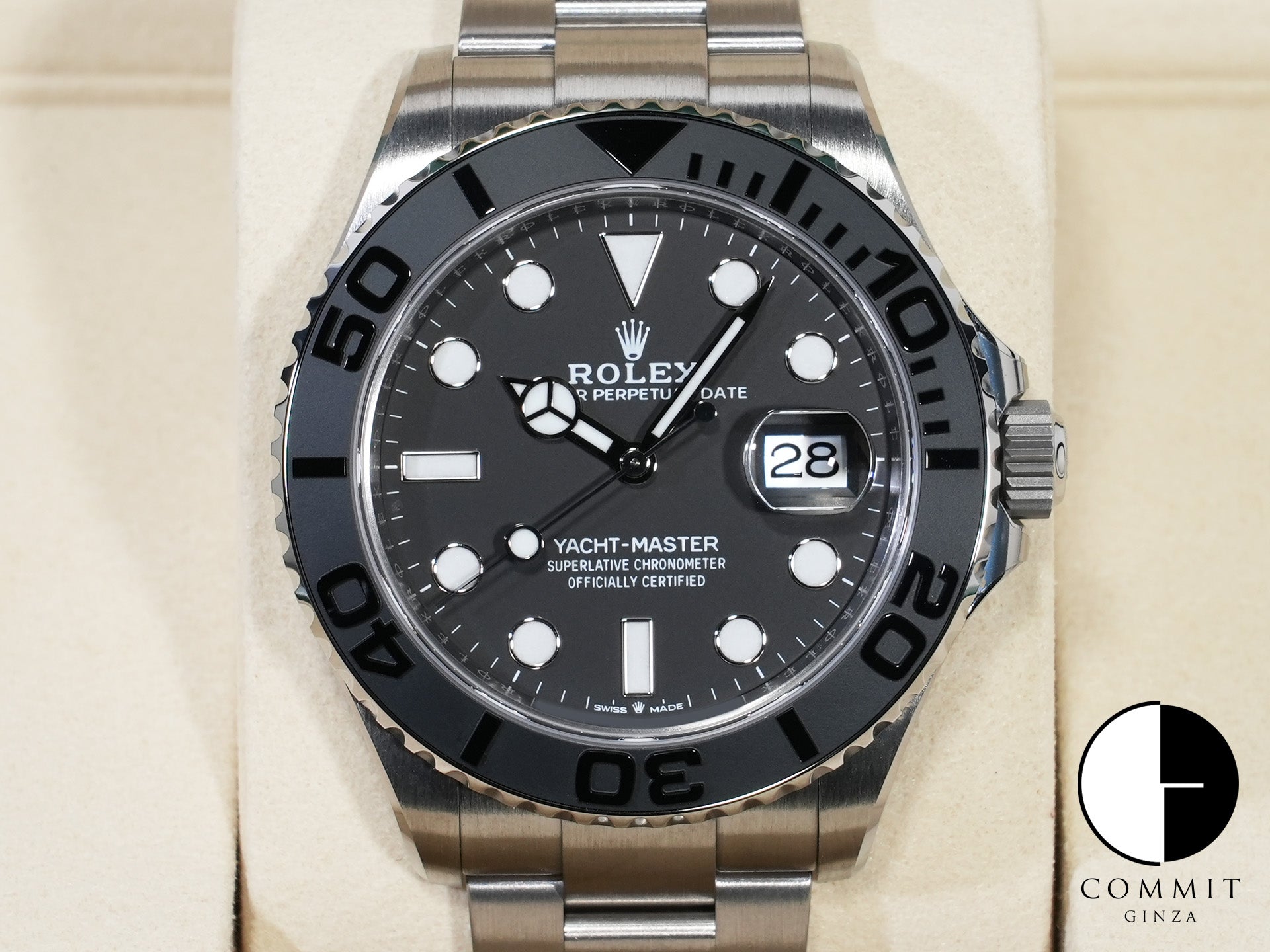 ロレックス ヨットマスター42 Ref.226627 RLXチタン ブラック文字盤 未使用 6zxjpqbk