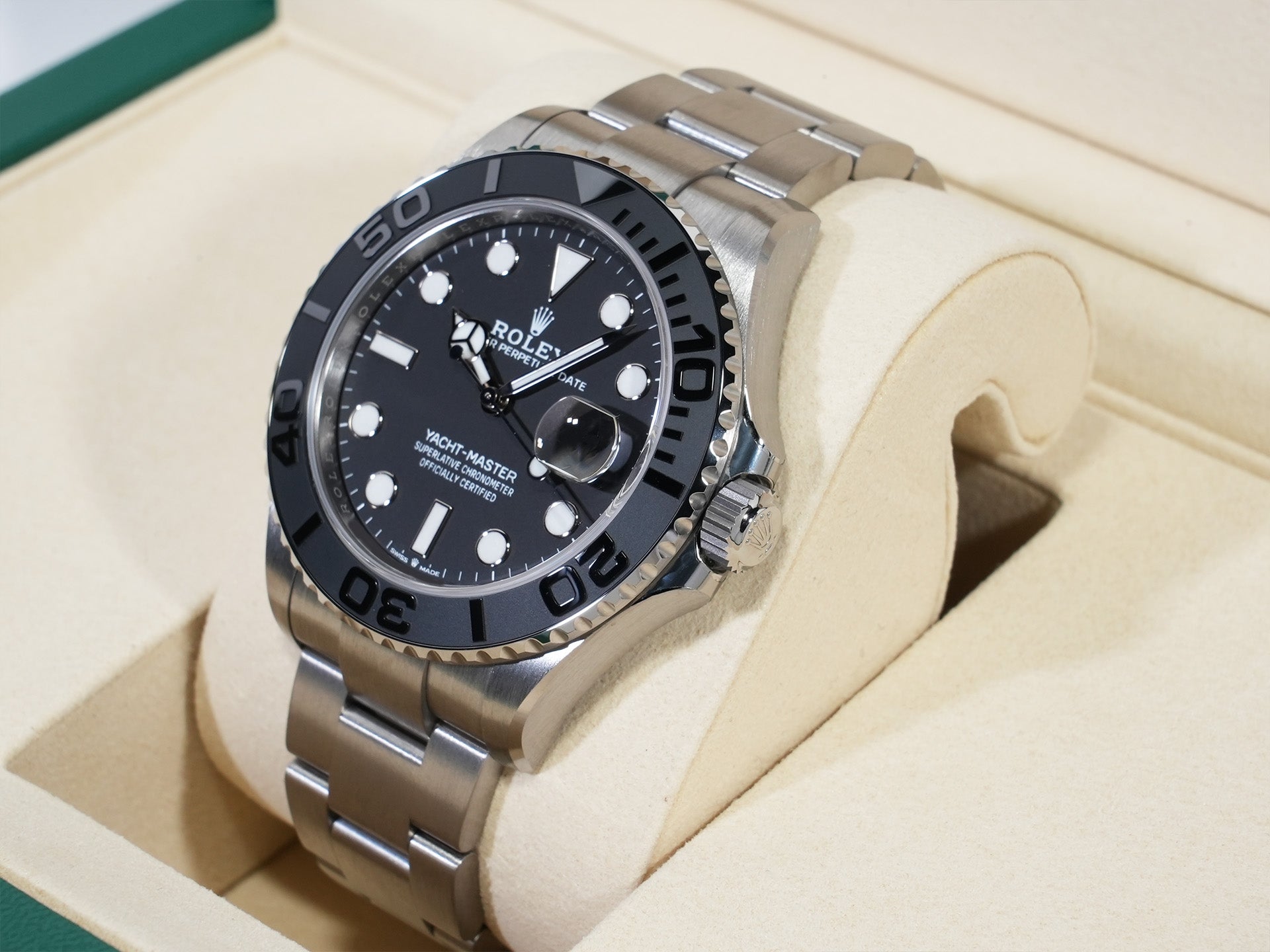 ロレックス ヨットマスター42 Ref.226627 RLXチタン ブラック文字盤 未使用 6zxjpqbk