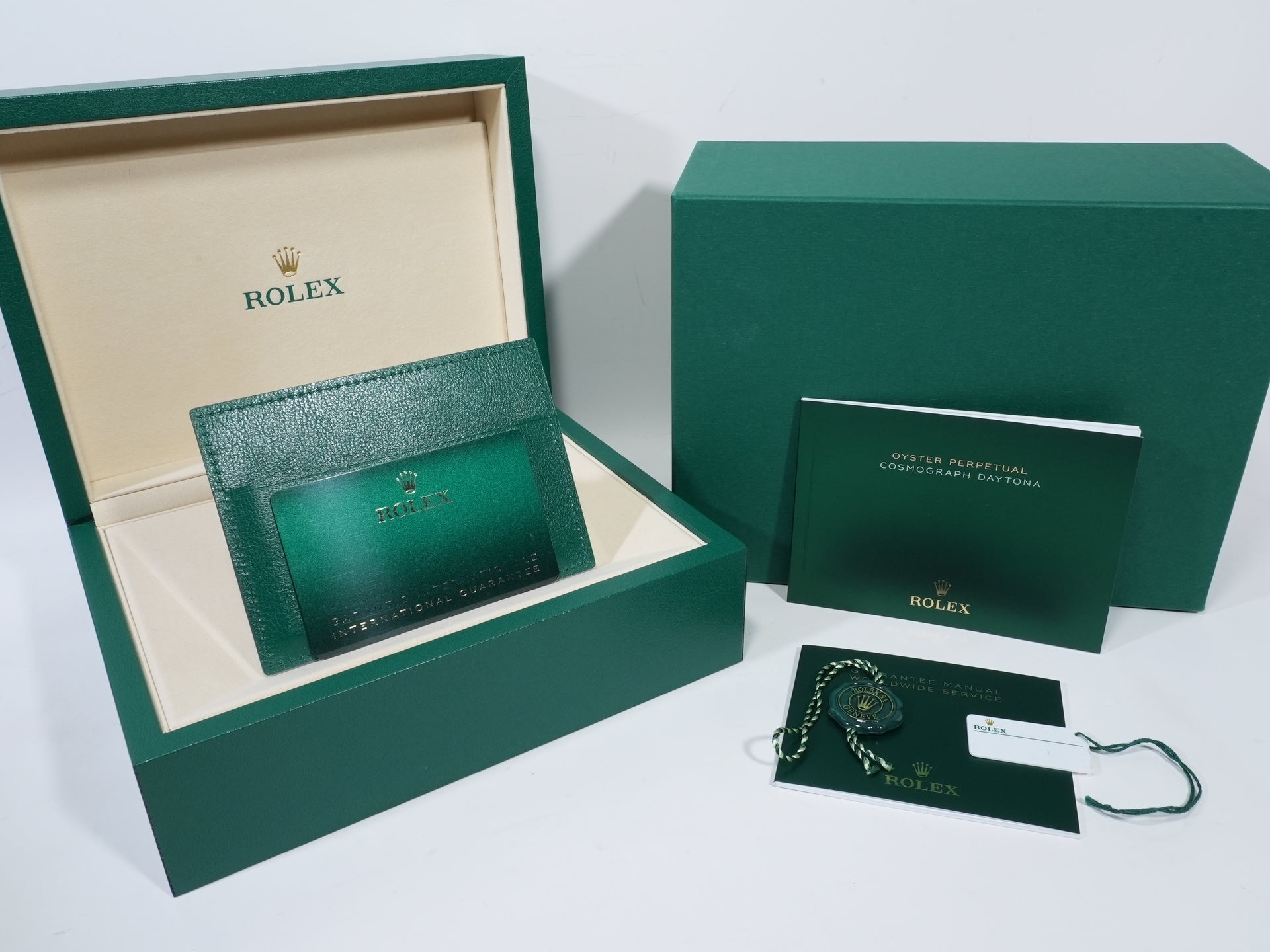 ロレックス デイトナ Ref.126518LN イエローゴールド ブライトブラックxゴールデンx8Pダイヤ文字盤 未使用 ic4ussz5