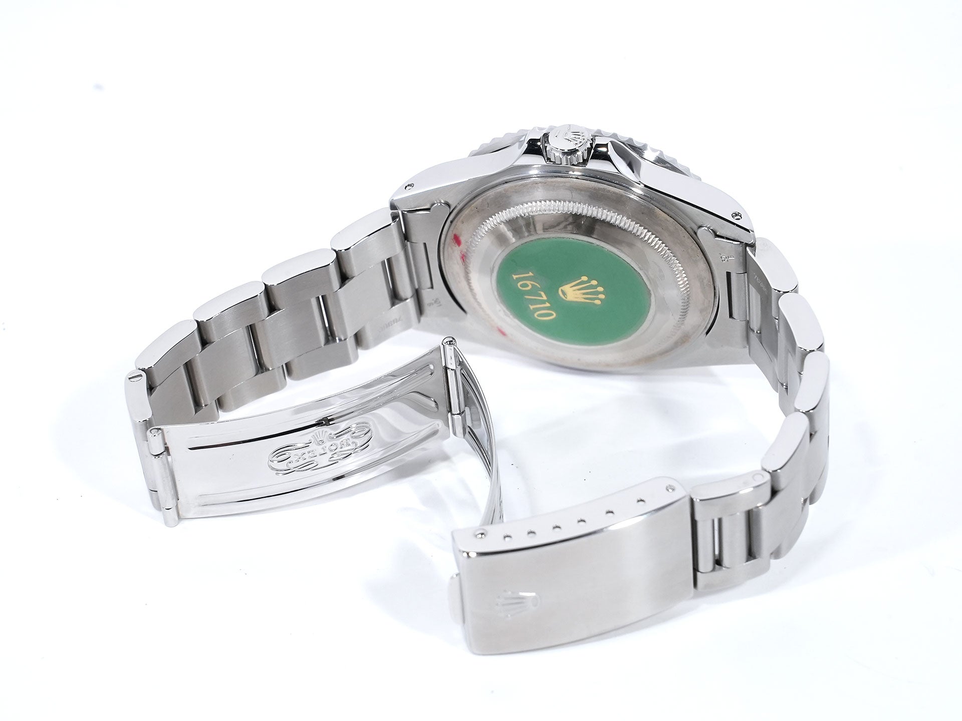 ロレックス GMTマスターII Ref.16710 ステンレススチール ブラック文字盤 オイスターブレスレット 美中古 yuwz6qa2